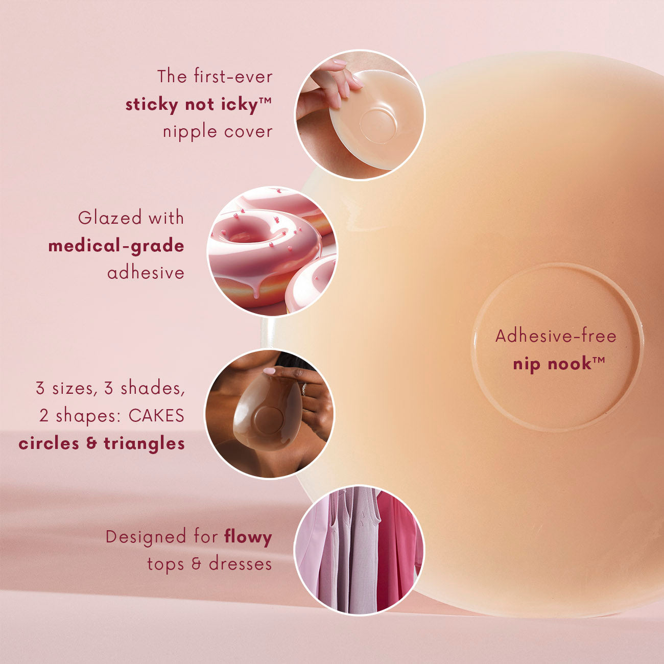 sticky CAKES circles™