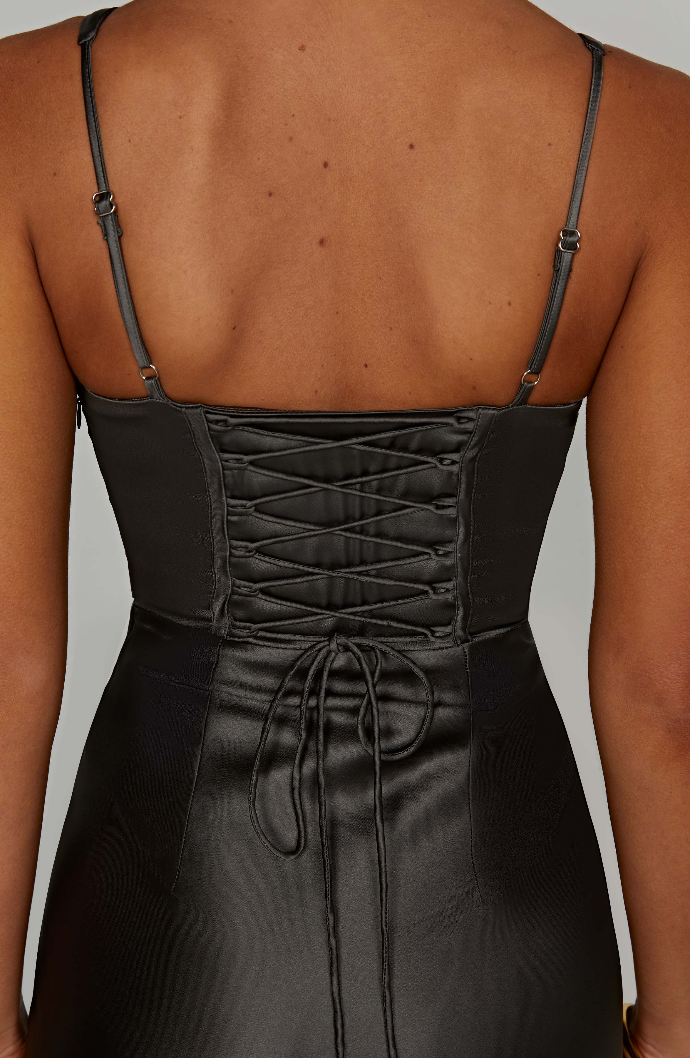 Shae Maxi Dress - Charcoal Gray