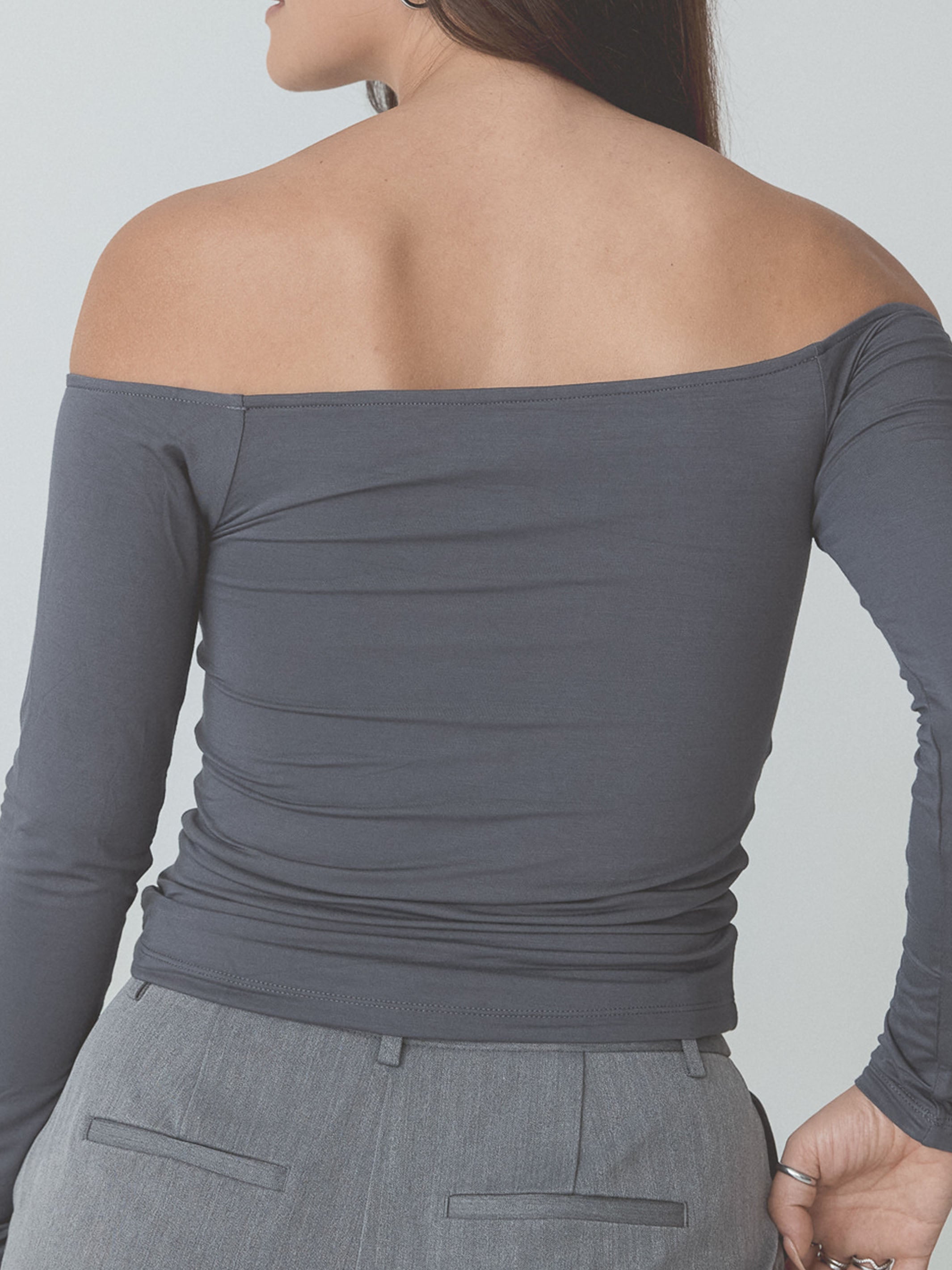 Off The Shoulder Brami – Long Sleeve Comfort