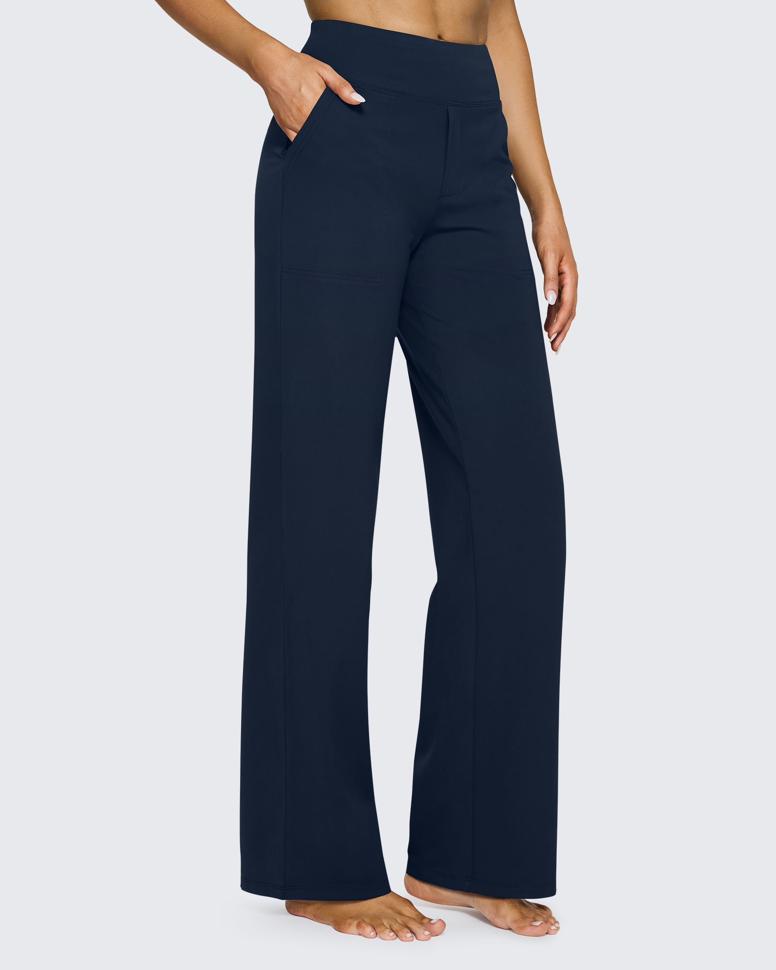The Loose High-Waist Pants – Effortless Business Chic
