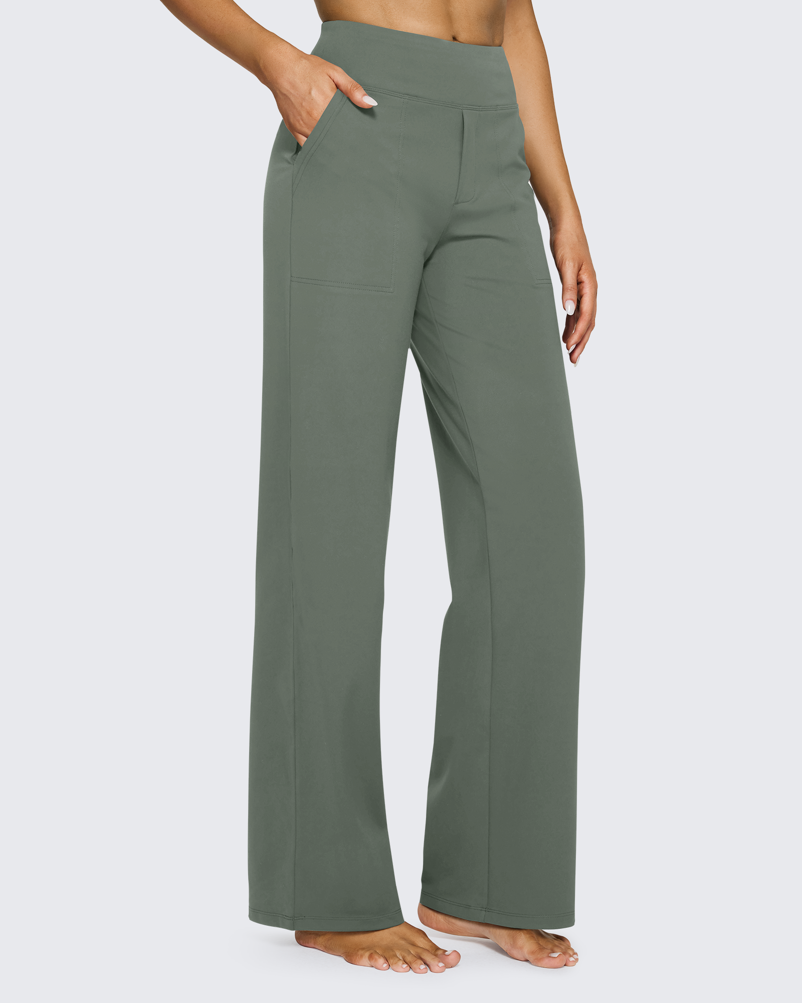 The Loose High-Waist Pants – Effortless Business Chic