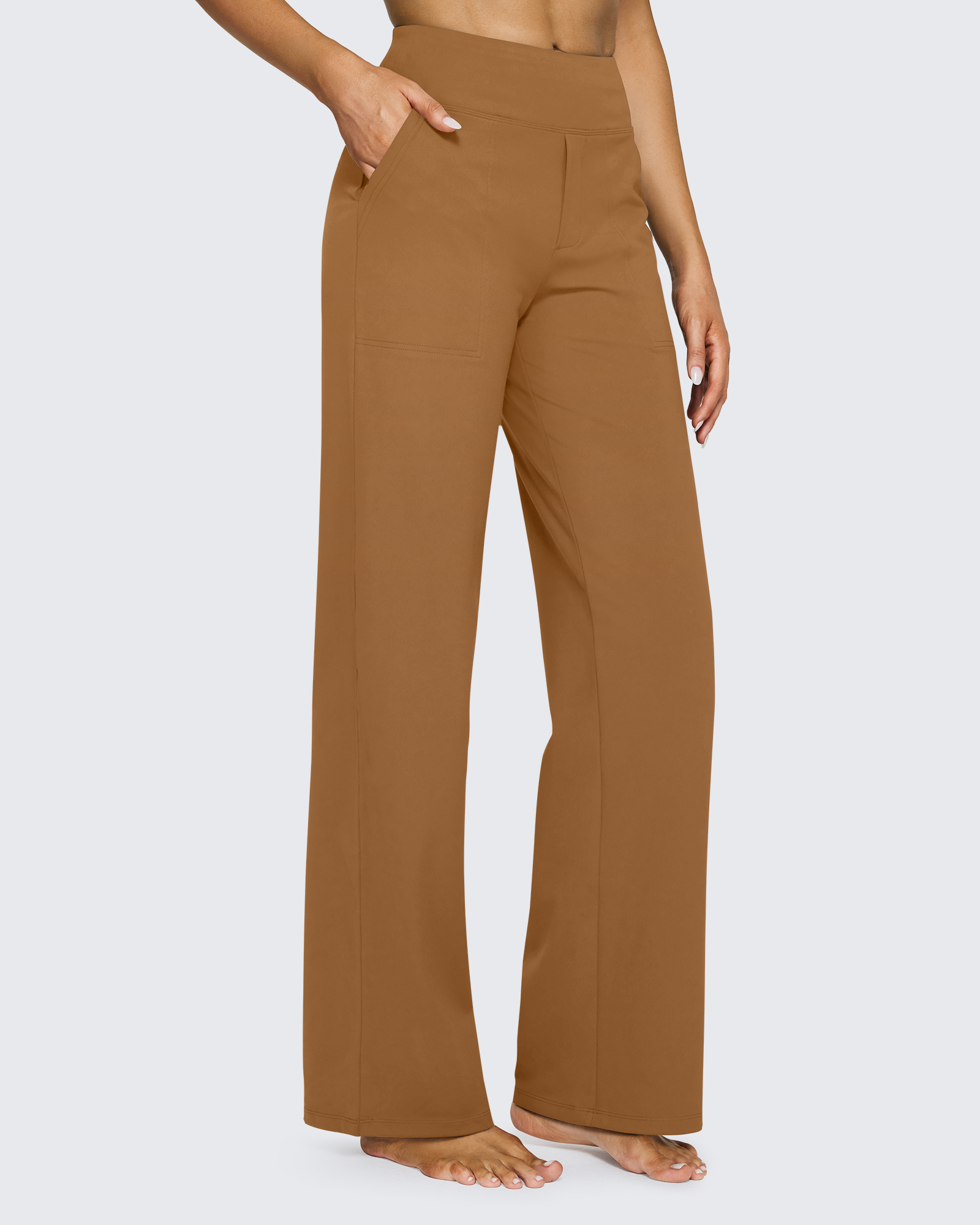 The Loose High-Waist Pants – Effortless Business Chic