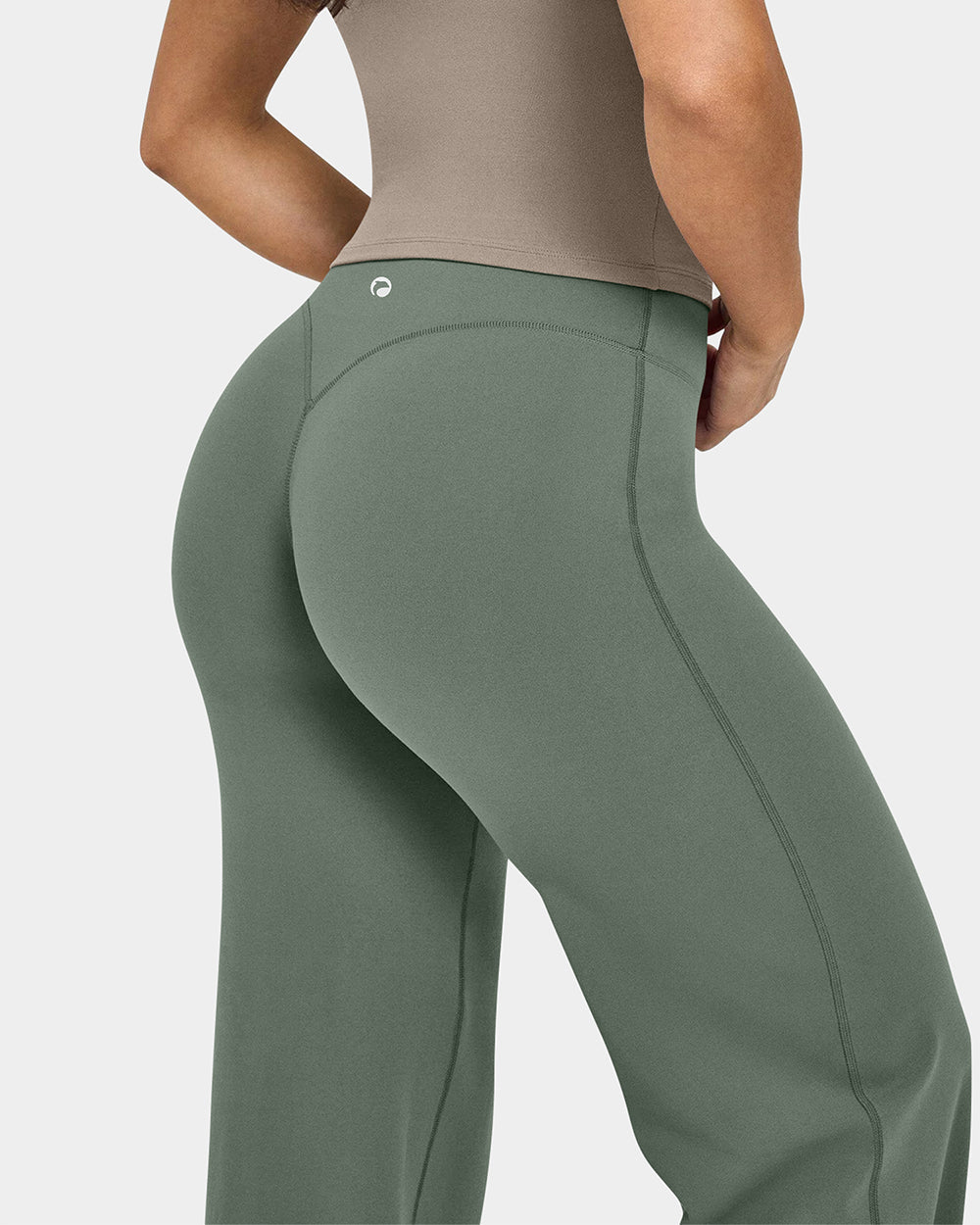 High-Waist Stretch Pants – Soft Straight Leg