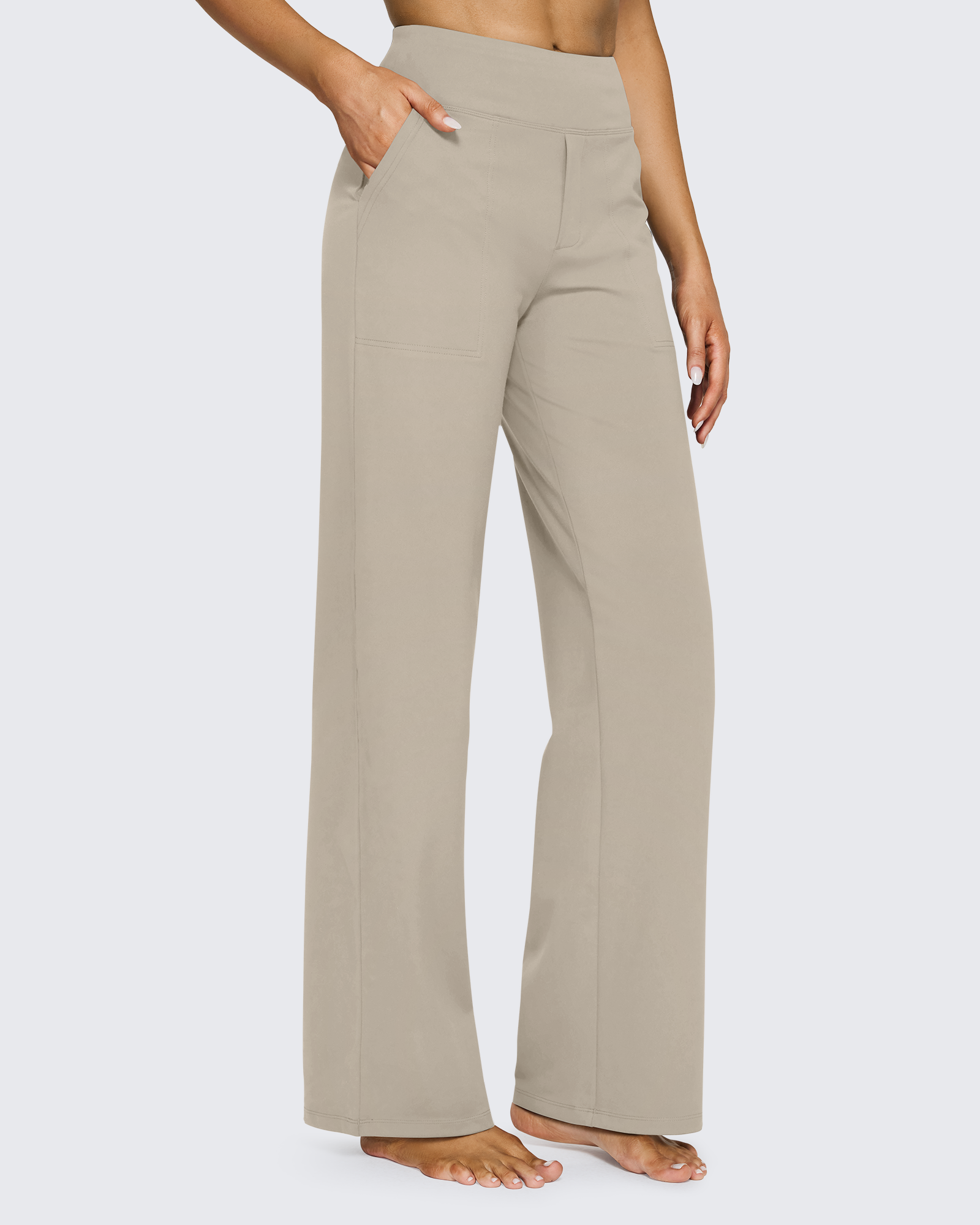 The Loose High-Waist Pants – Effortless Business Chic