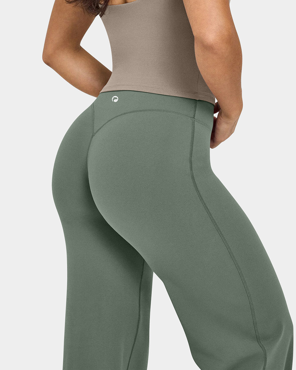High-Waist Stretch Pants – Soft Straight Leg