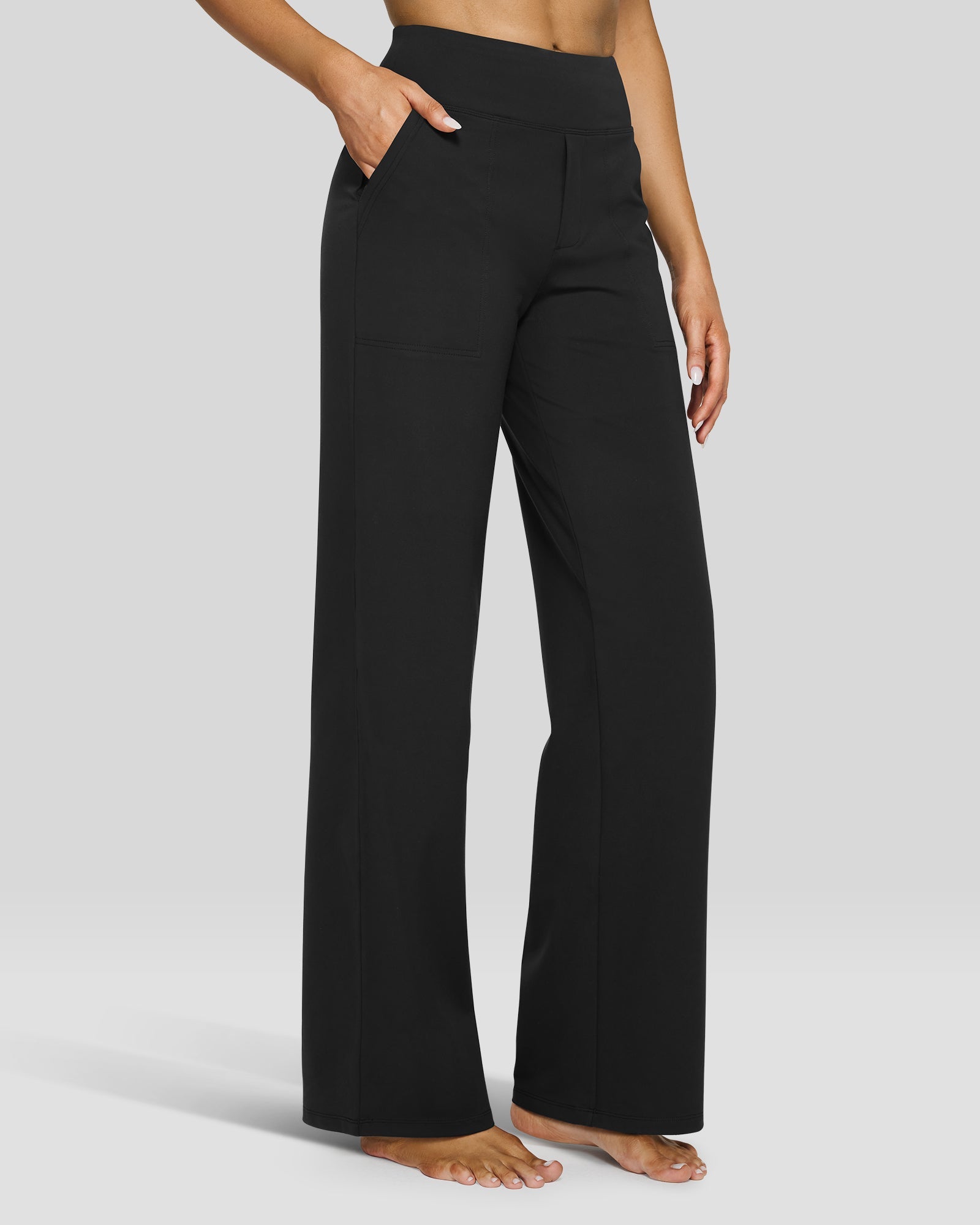 The Loose High-Waist Pants – Effortless Business Chic