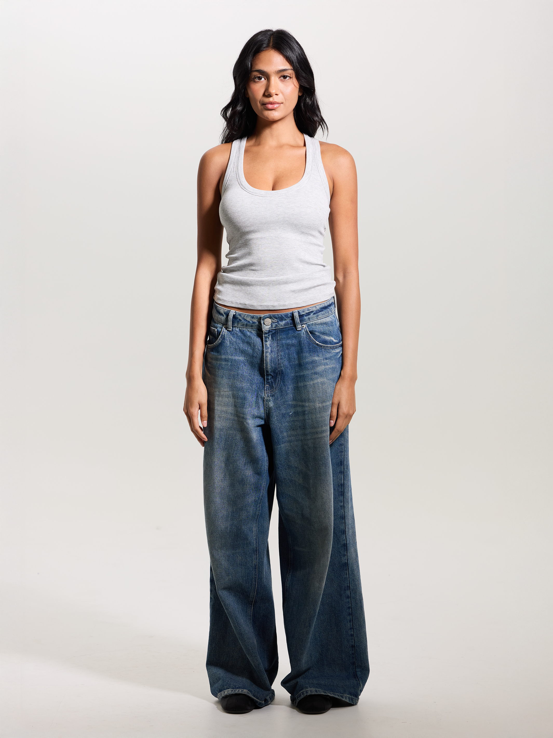 Ribbed Racerback Brami – Built-In Padding