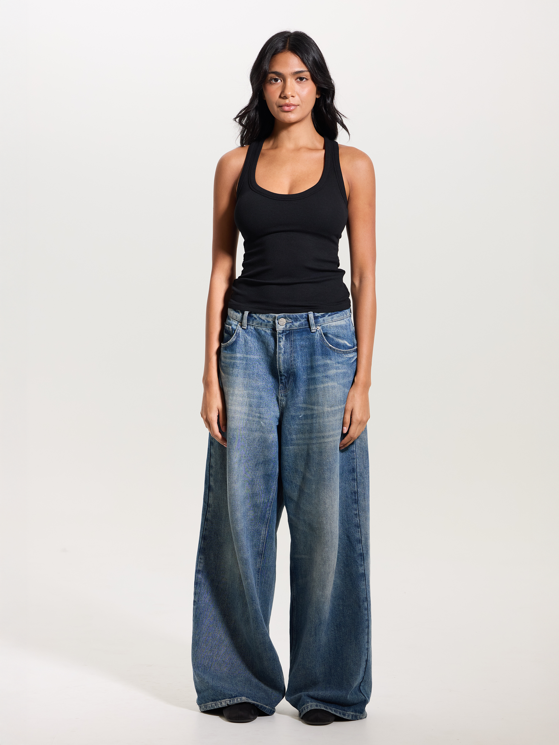 Ribbed Racerback Brami – Built-In Padding