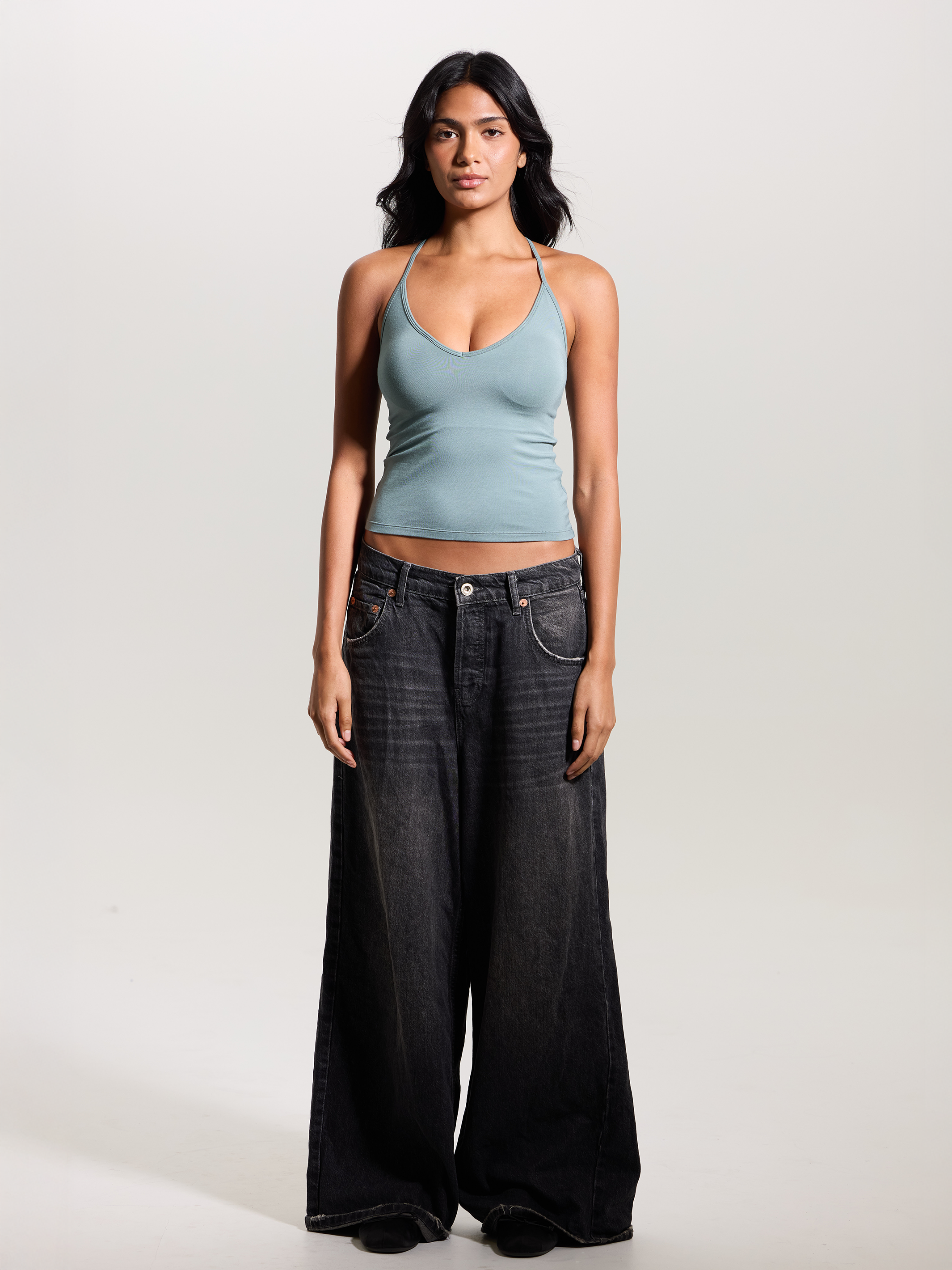 Strappy Racerback Support Top – Built-In Padding