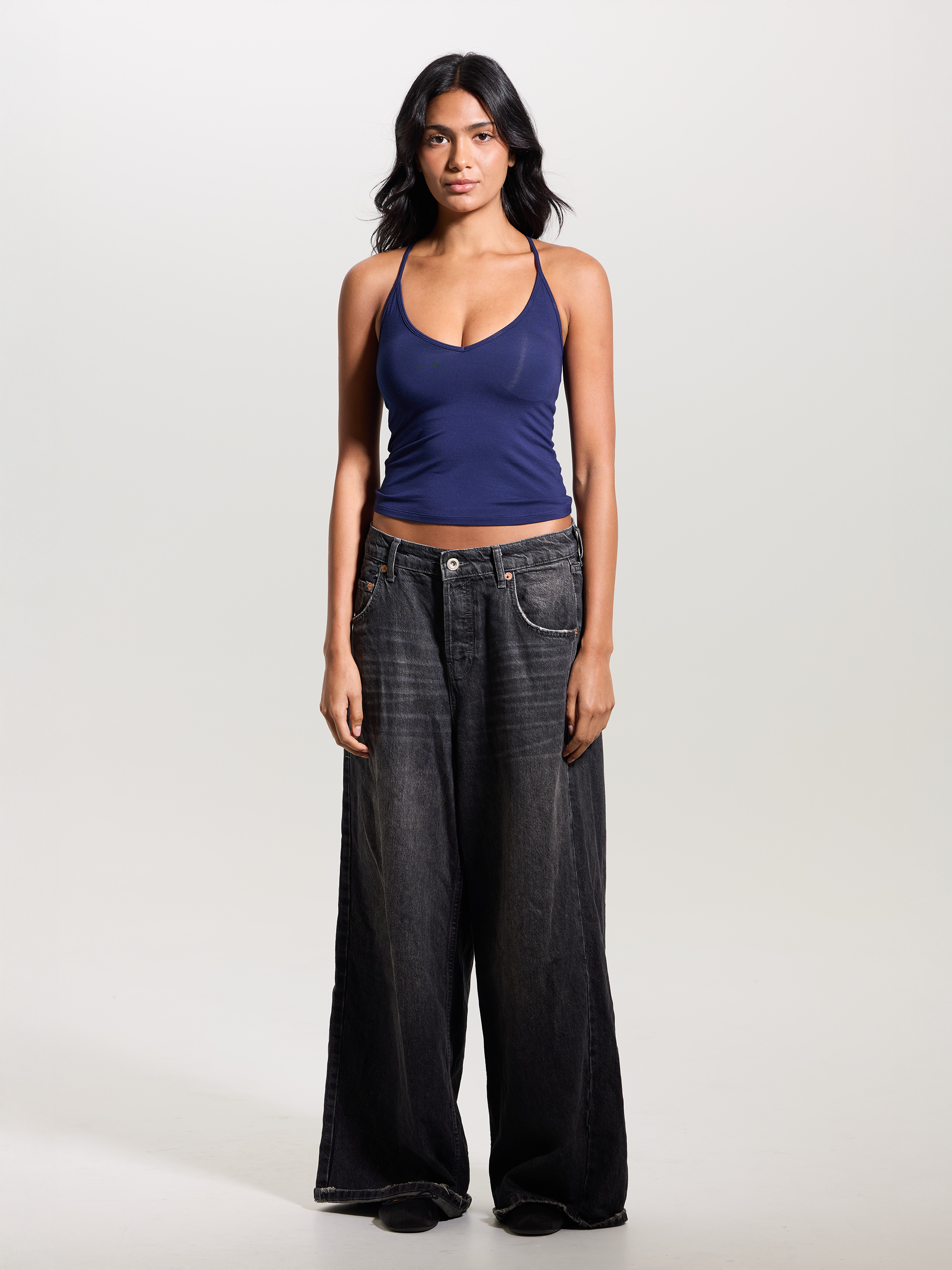 Strappy Racerback Support Top – Built-In Padding