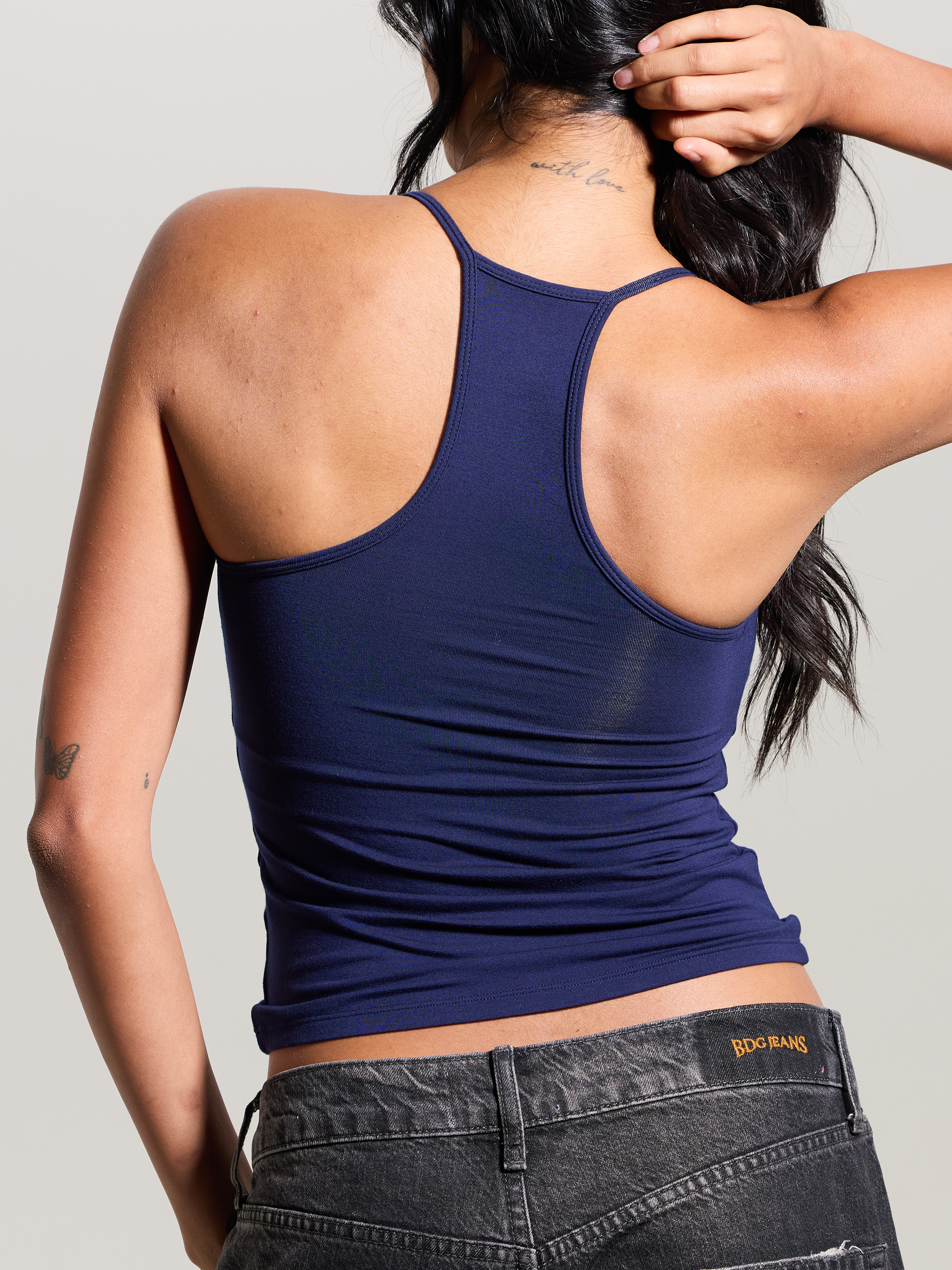 Strappy Racerback Support Top – Built-In Padding