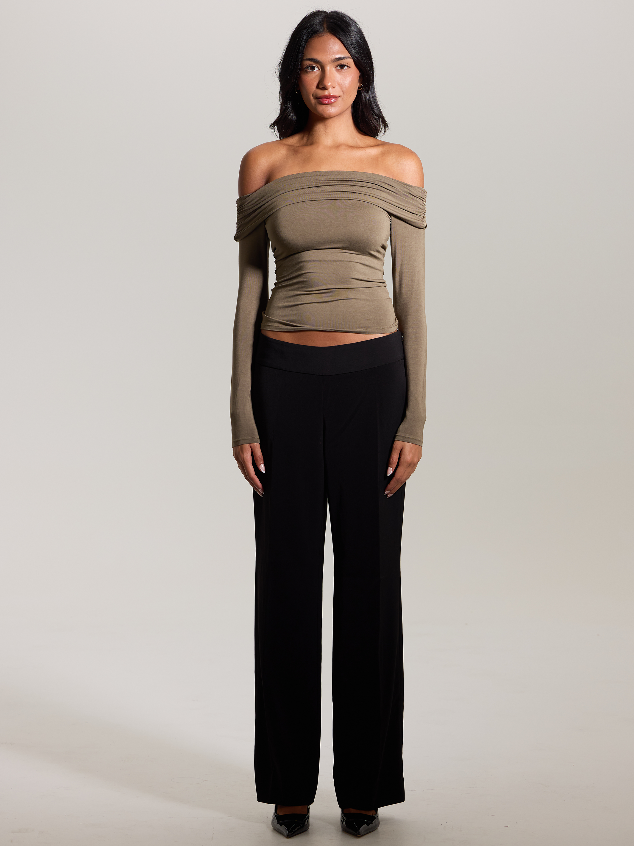 Folded Rib Long Sleeve – Built-In Padding