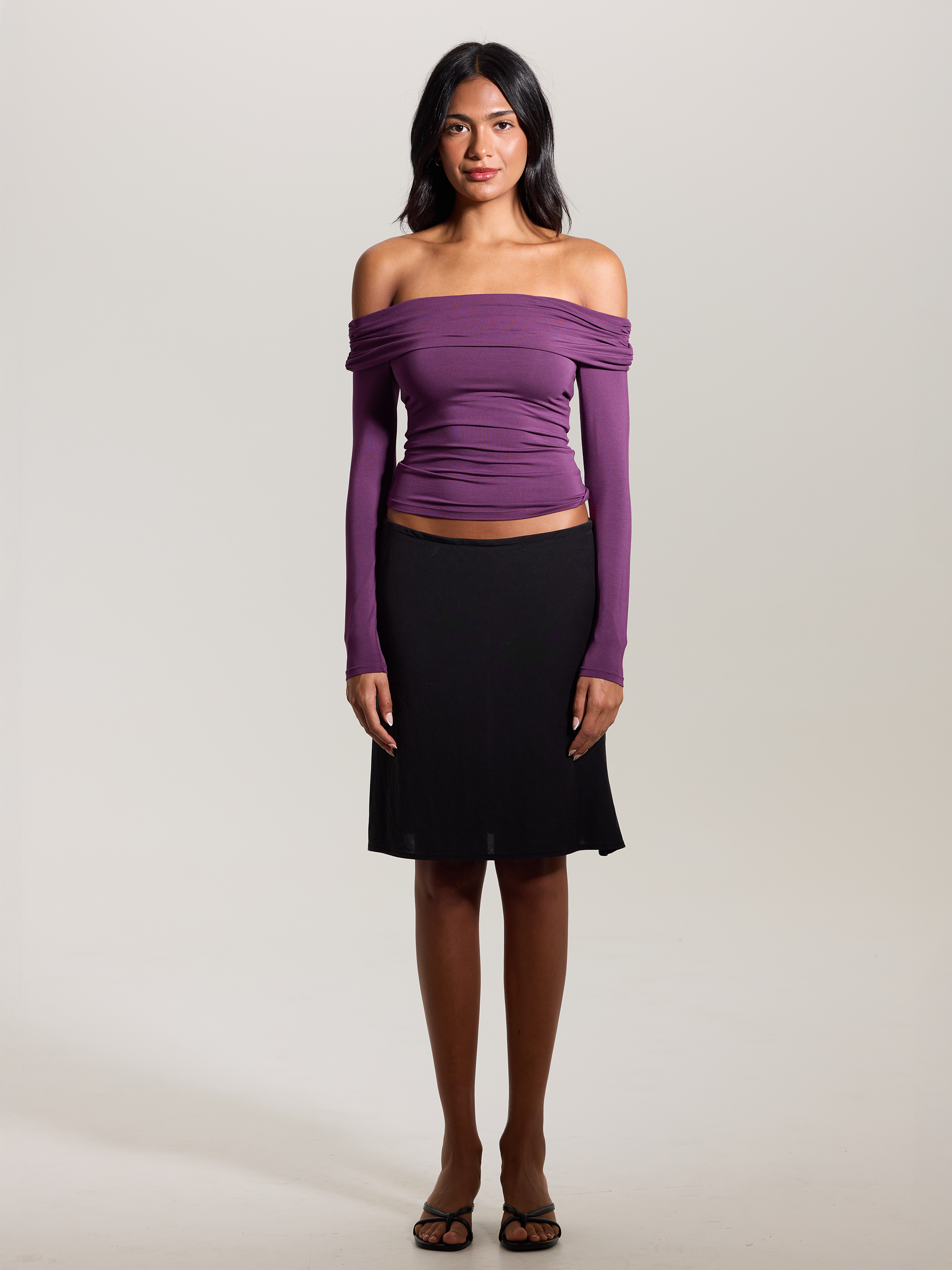 Folded Rib Long Sleeve – Built-In Padding