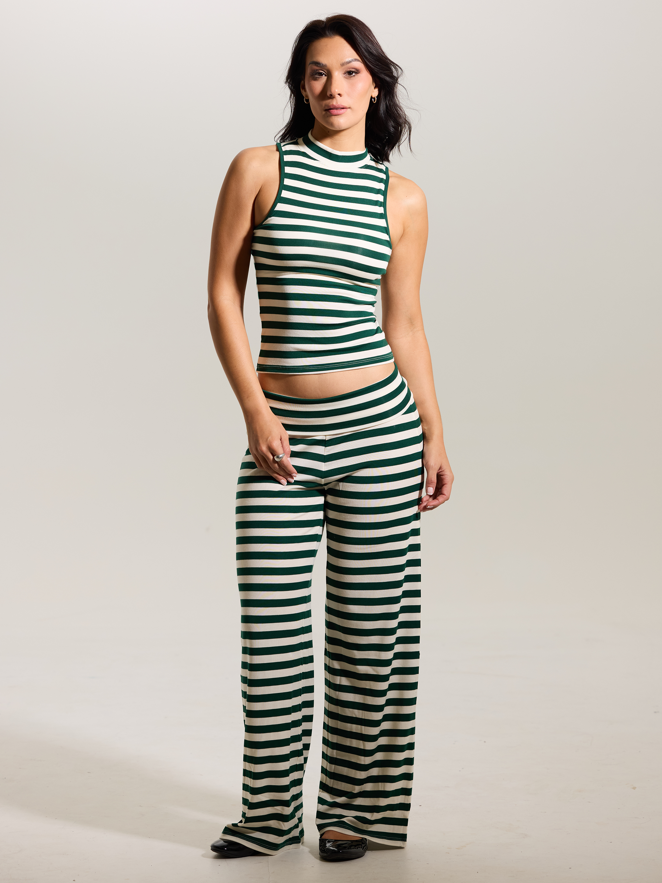 Mock Neck Padded Tank – Build-in Padding