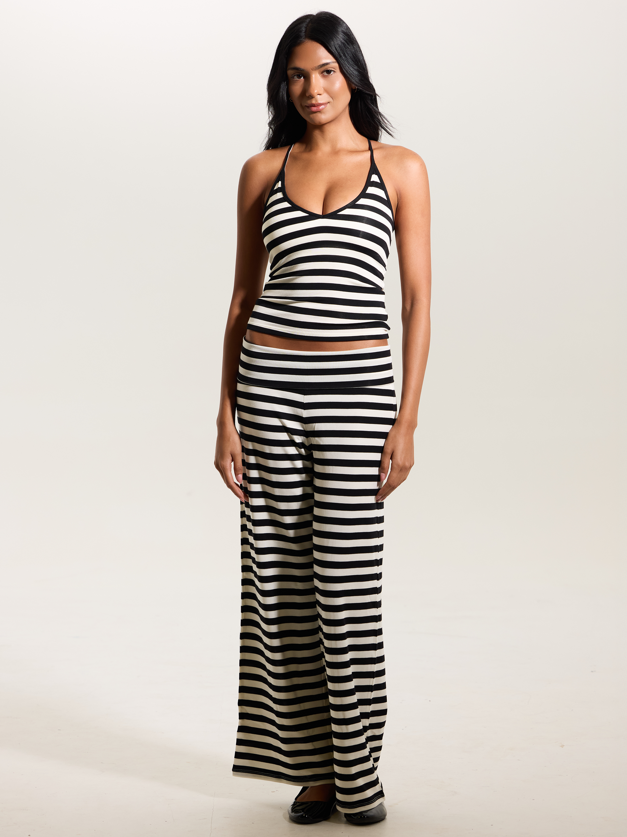 Strappy Racerback Support Top – Built-In Padding