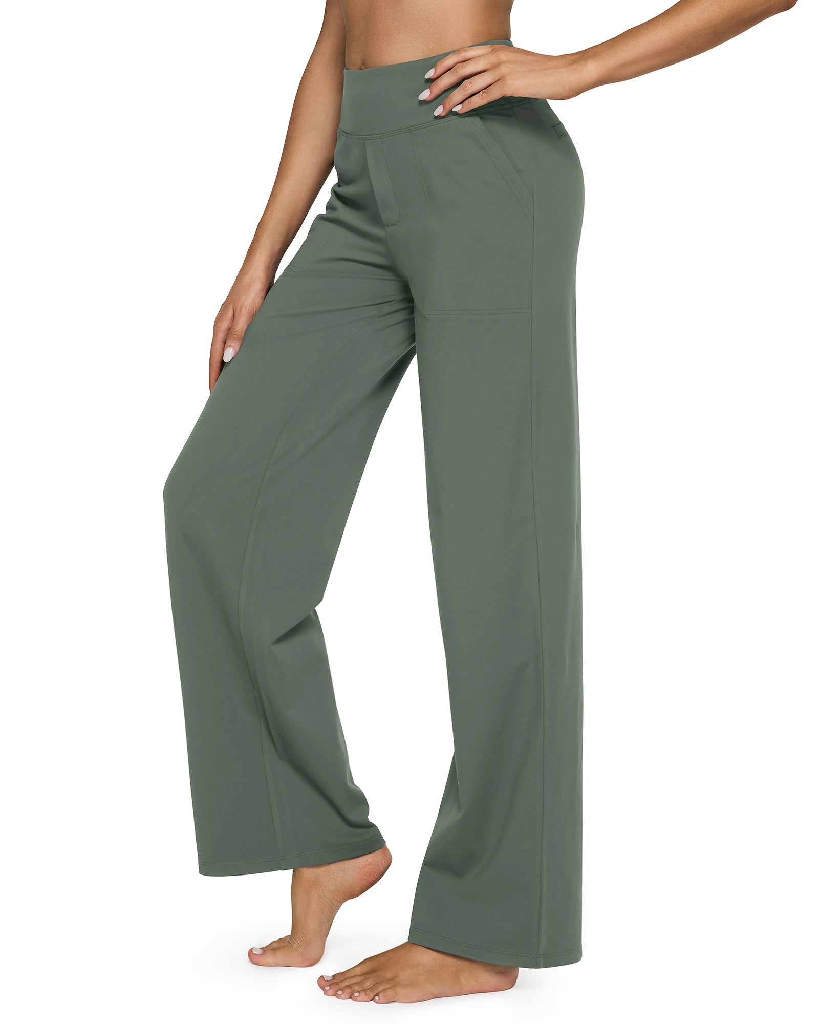 The Loose High-Waist Pants – Effortless Business Chic