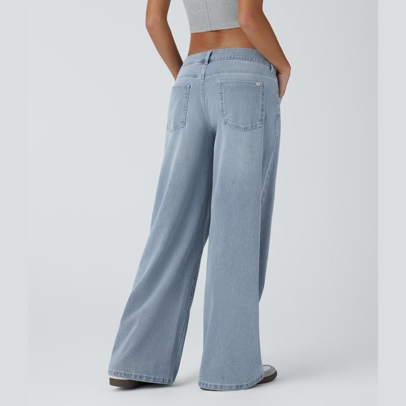 The Flex Asymmetric Low Rise Wide™ - Leg Jeans