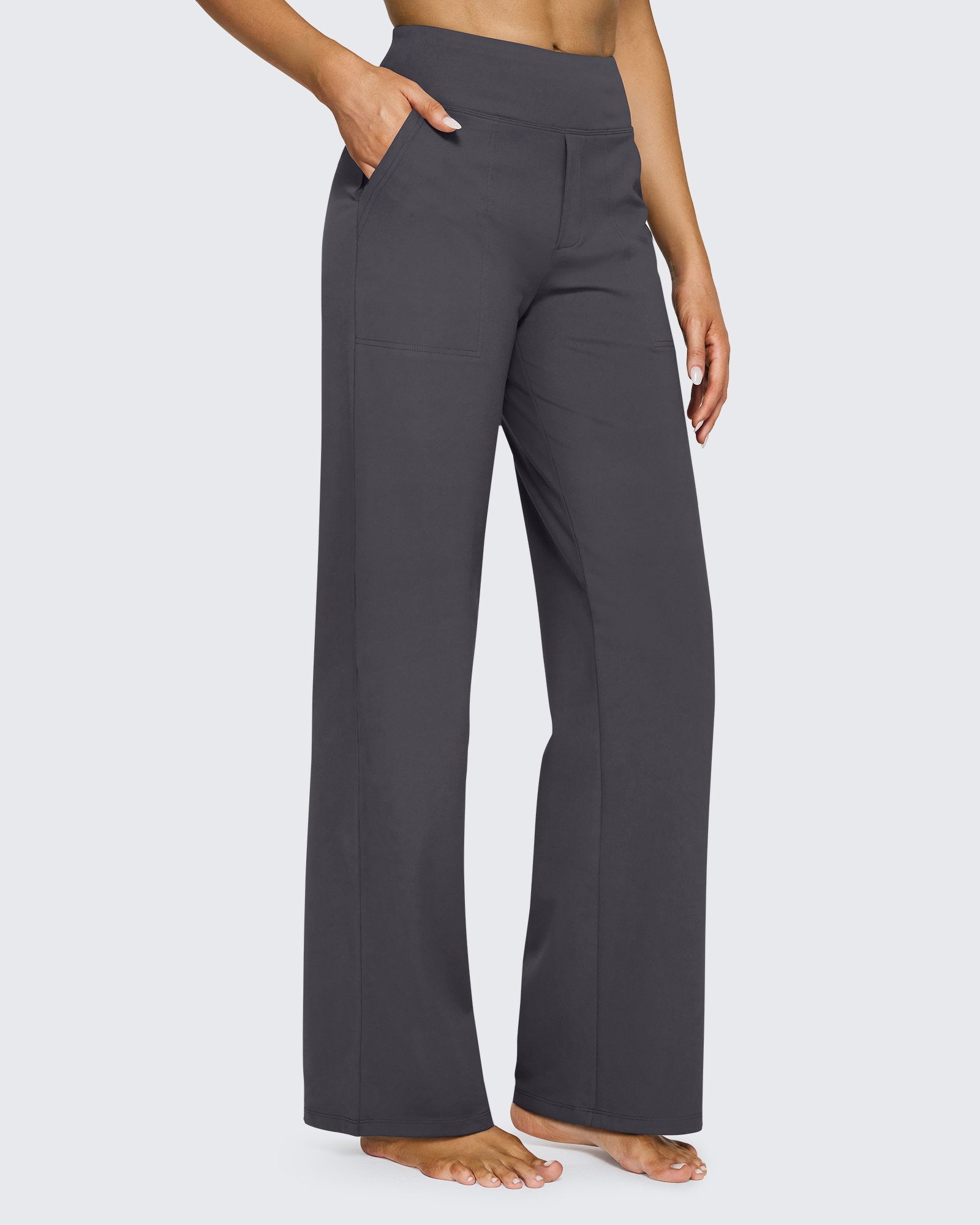 The Loose High-Waist Pants – Effortless Business Chic
