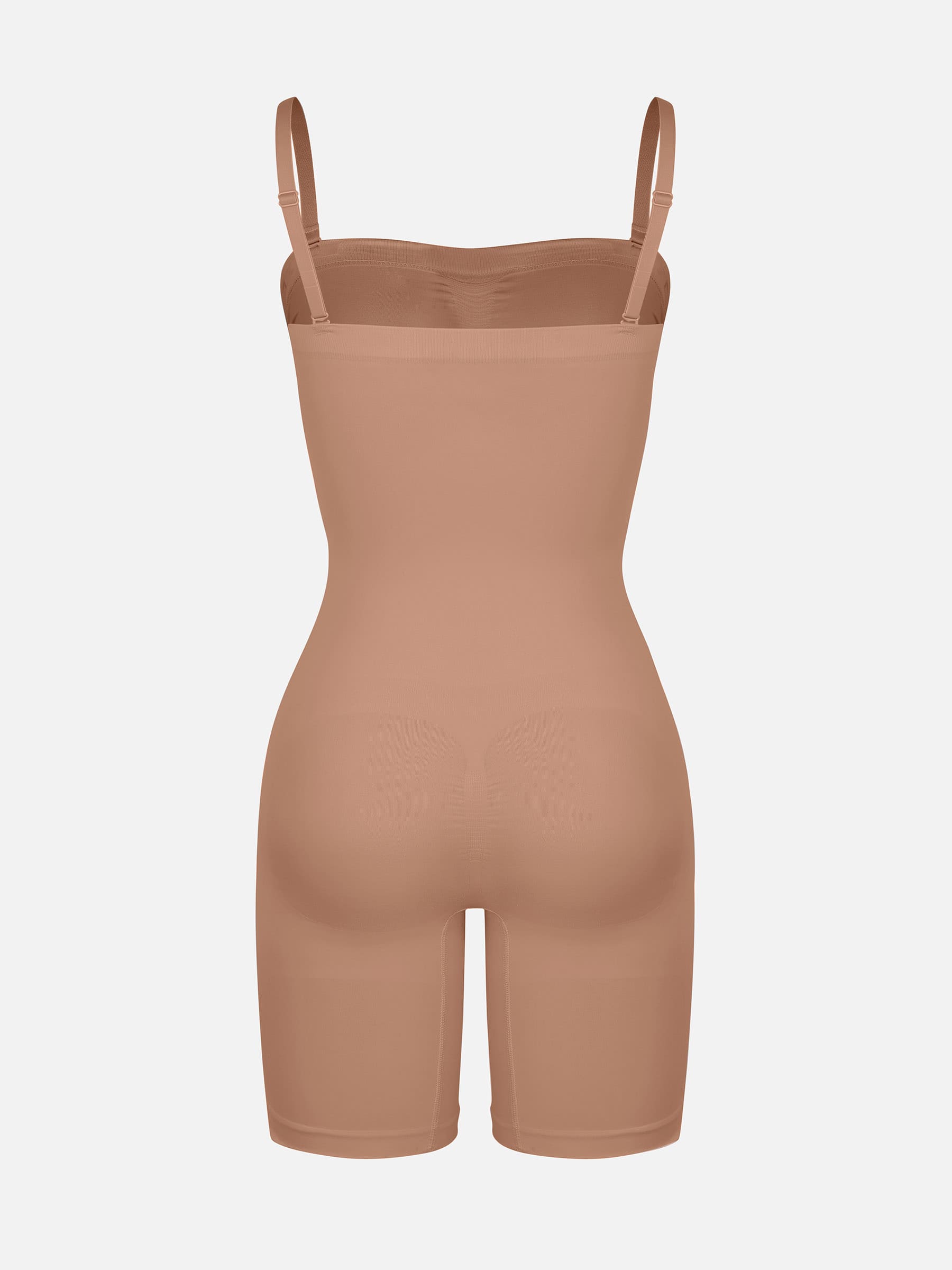 Feelingirl Strapless Seamless Bodysuit with Removable Straps