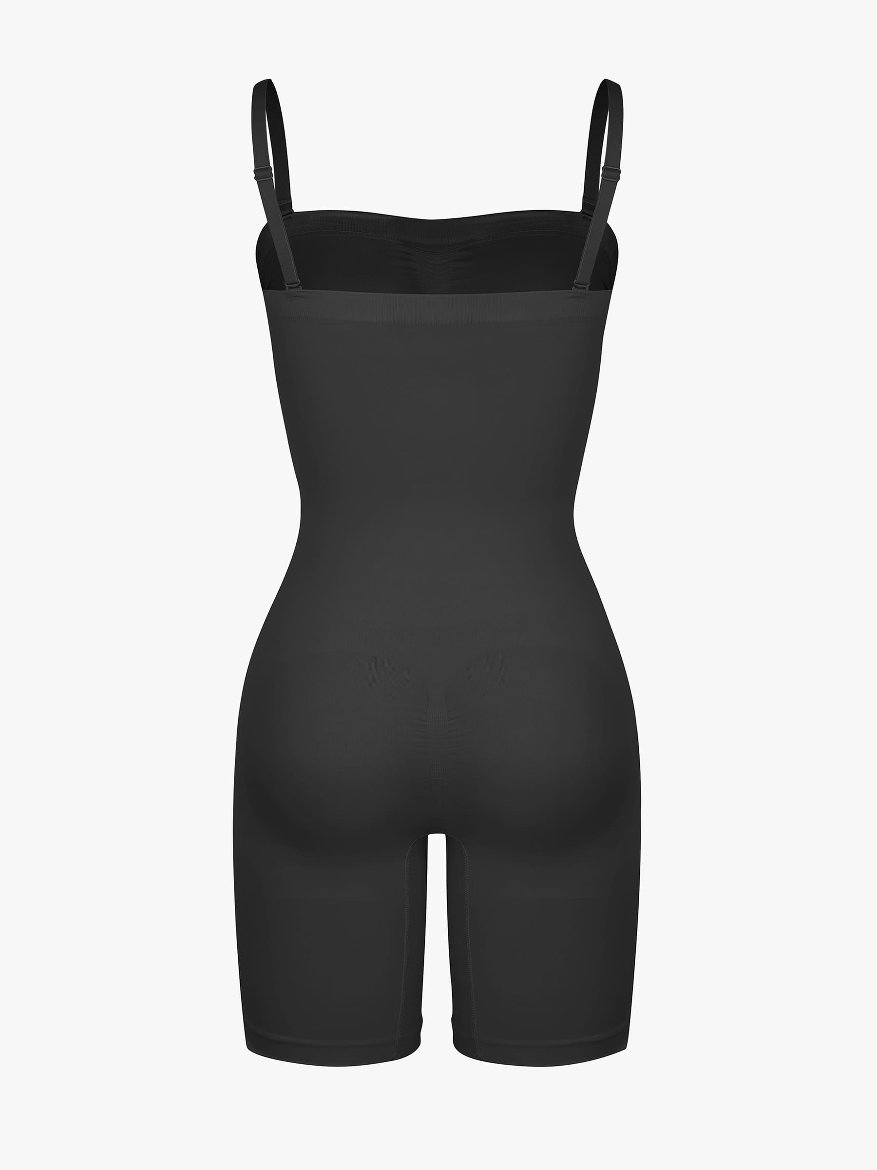 Feelingirl Seamless Strapless Bodysuit with Removable Straps