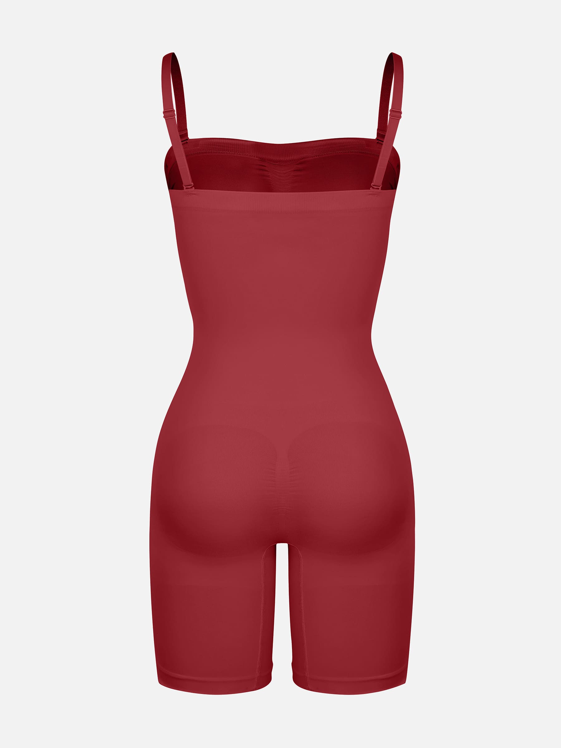 Feelingirl Seamless Strapless Bodysuit with Removable Straps