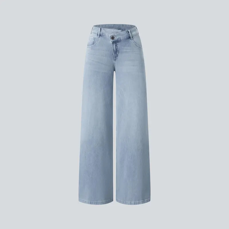 The Flex Asymmetric Low Rise Wide™ - Leg Jeans