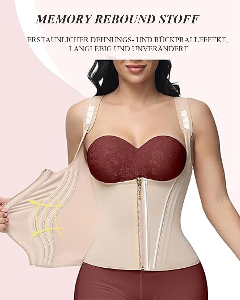 Shapshe® Taillentrainer für Damen Body Shaper Korsett Weste Tanktop mit Stahlknochen