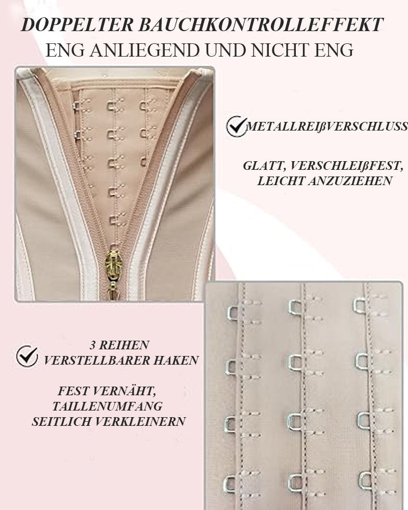 Shapshe® Taillentrainer für Damen Body Shaper Korsett Weste Tanktop mit Stahlknochen