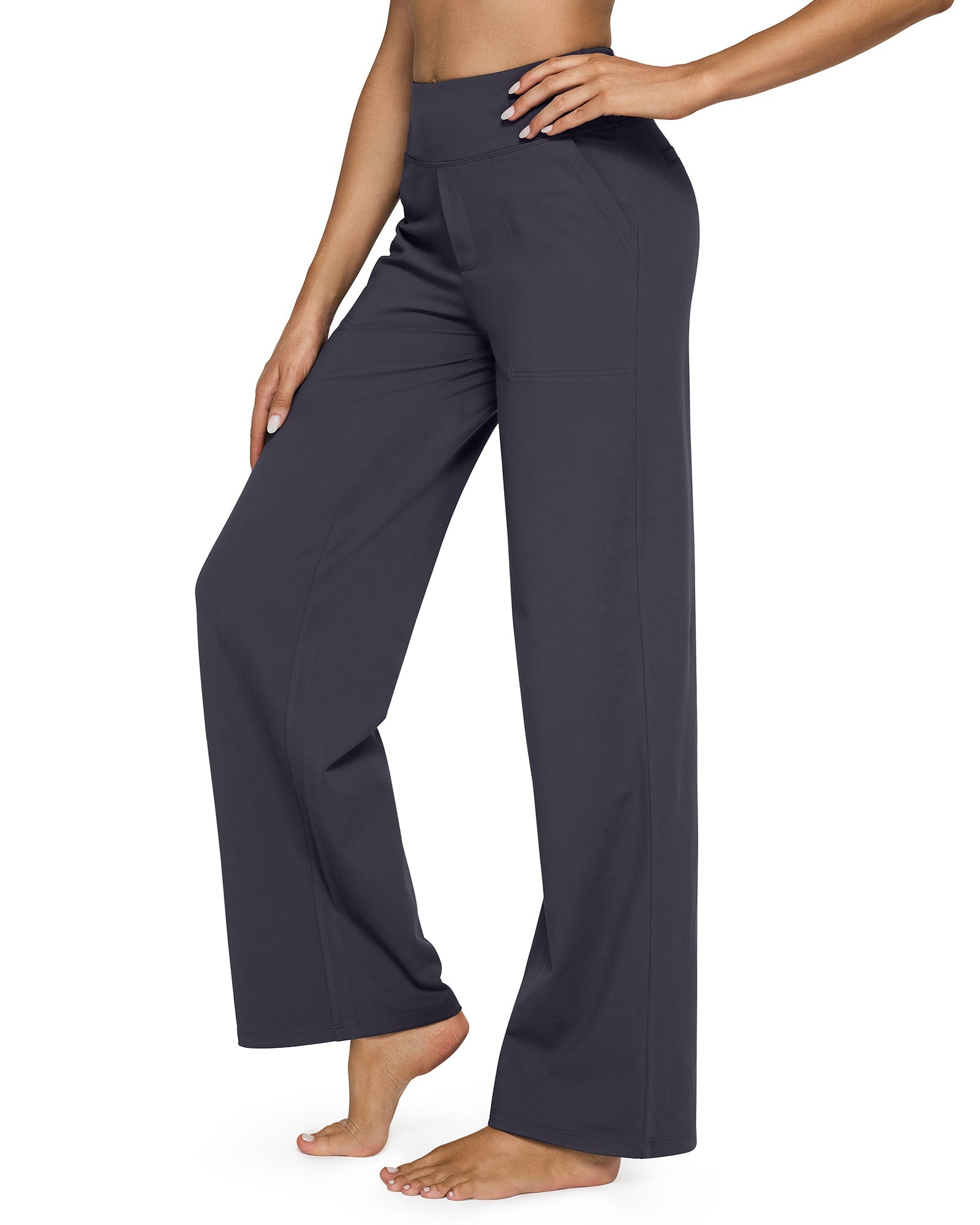 The Loose High-Waist Pants – Effortless Business Chic