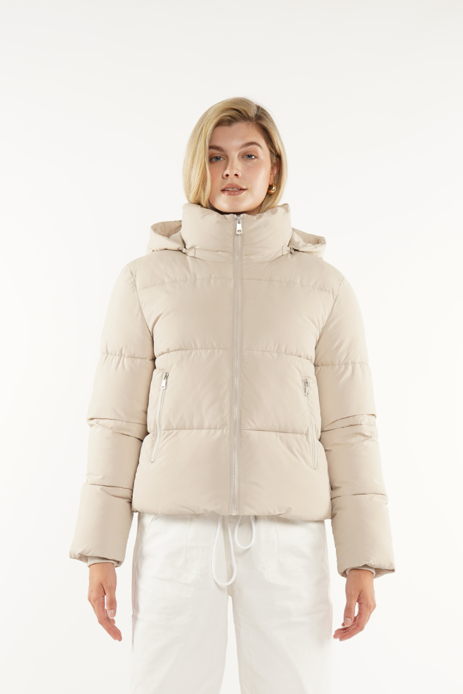 Thermal Puffer Jacket – Removable Hood & Deep Pockets