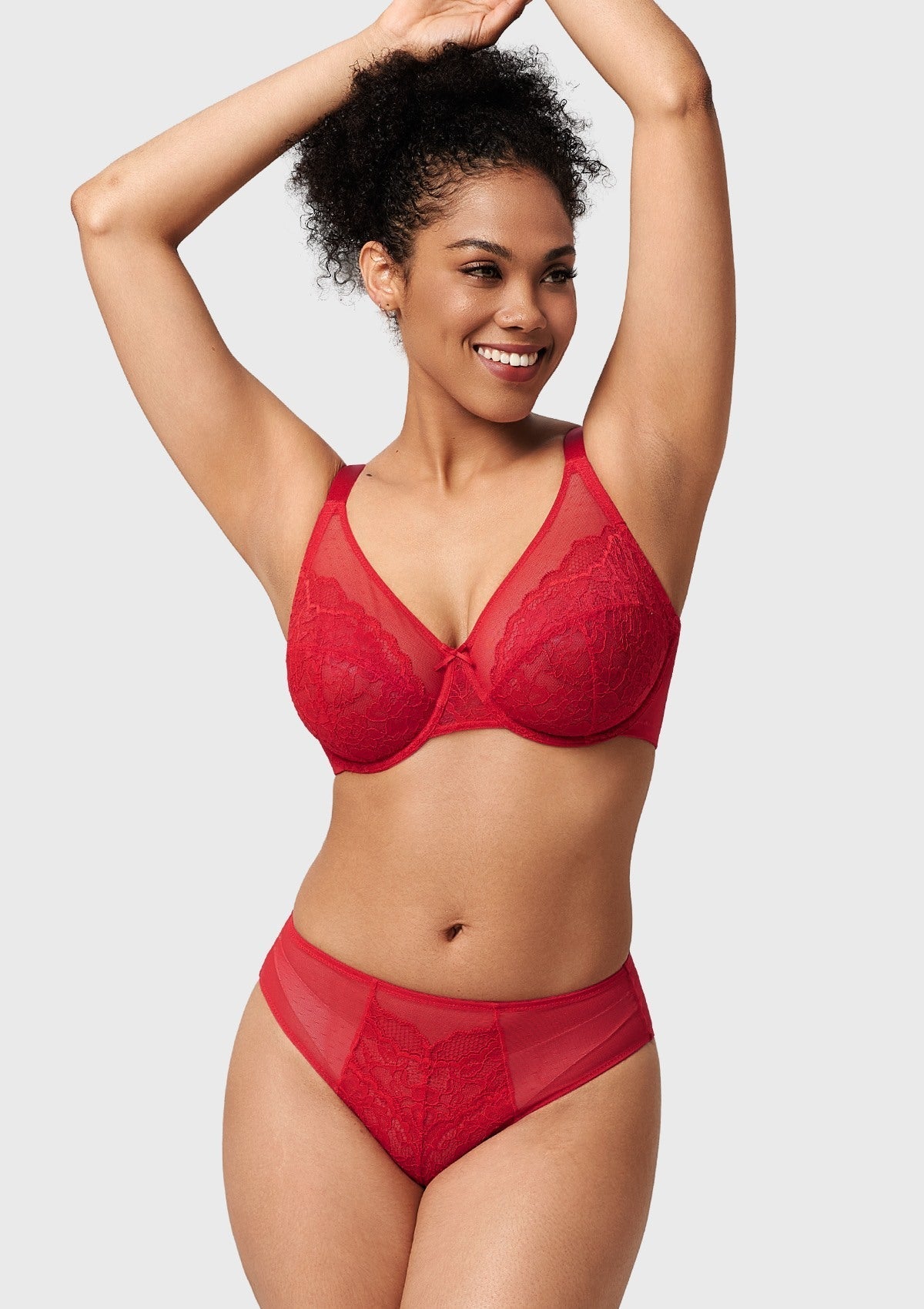(Cardi B recommends)Enchante Unlined Lace Underwire Bra