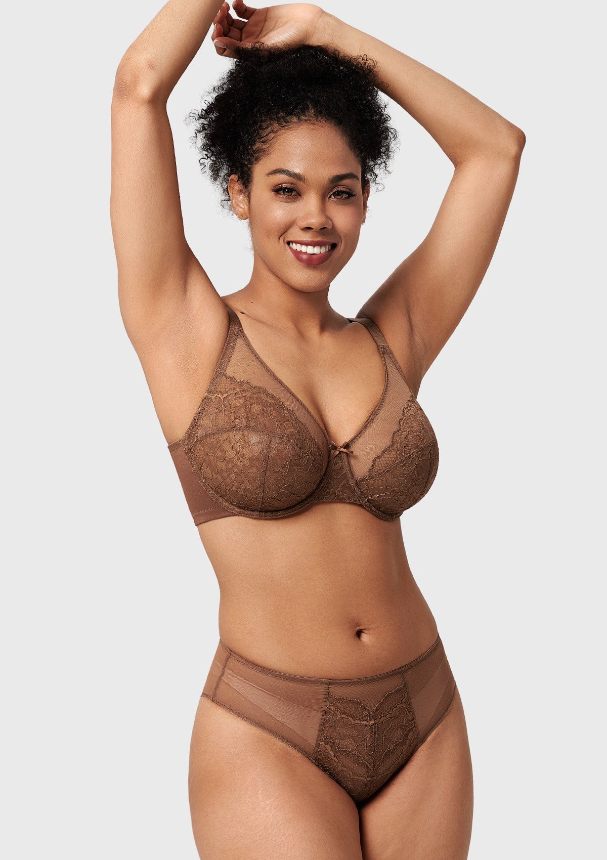 (Cardi B recommends)Enchante Unlined Lace Underwire Bra