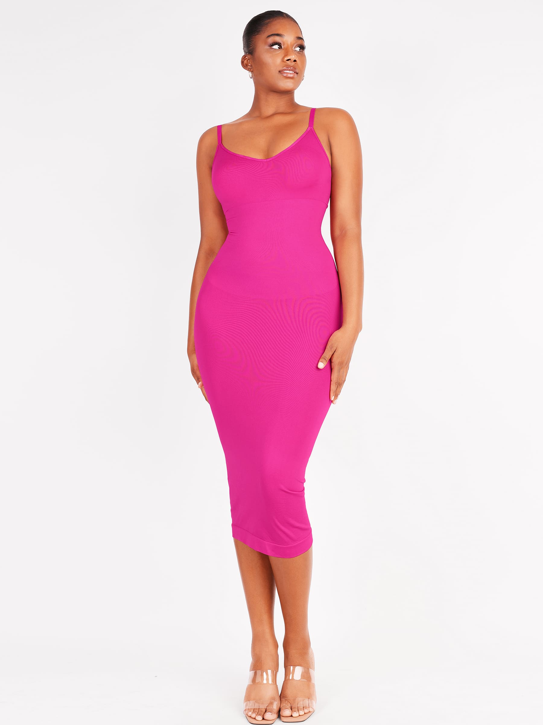 Feelingirl Seamless Midi Body Shaper Dress [BOGO]