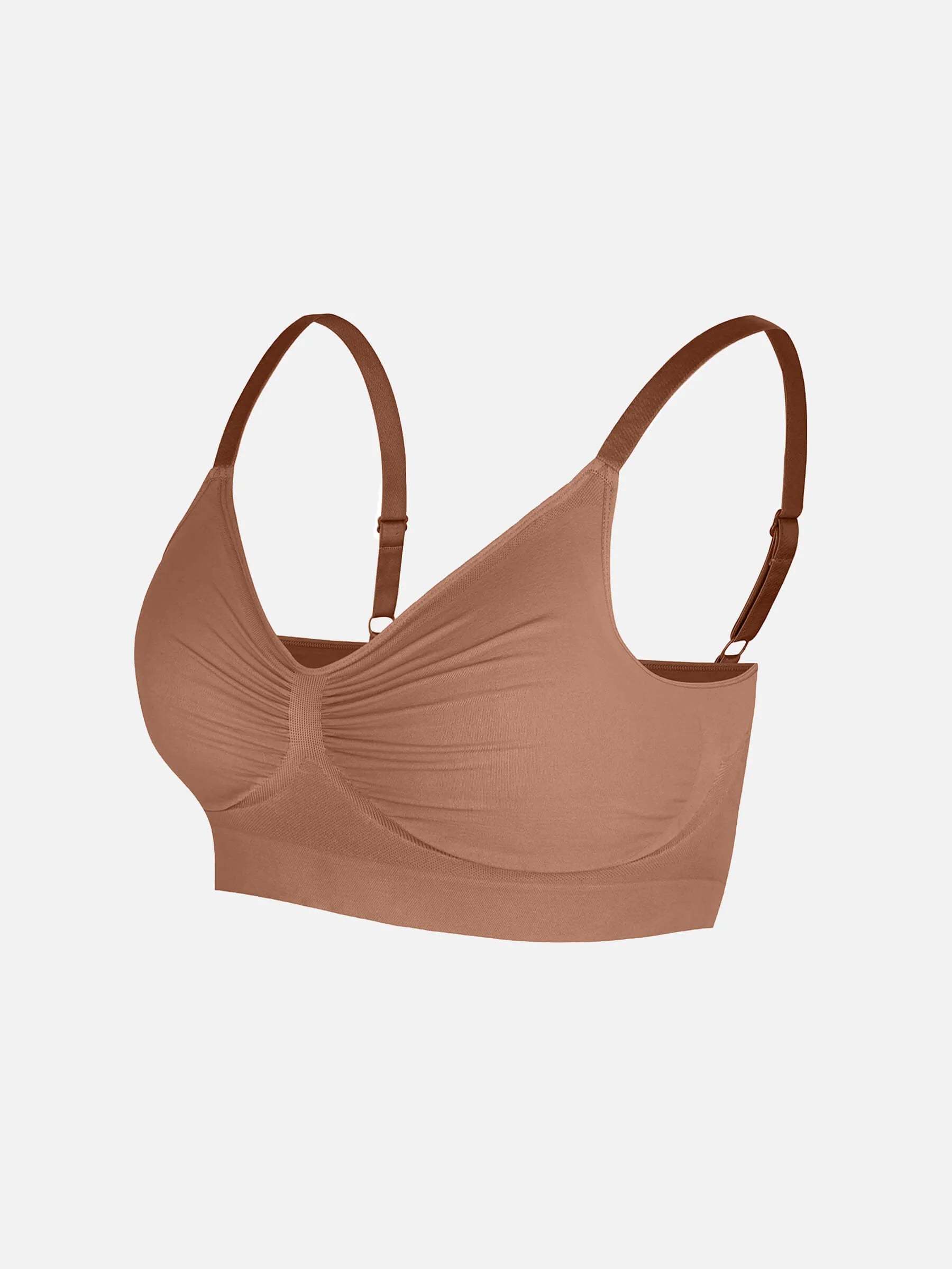 Feelingirl Everyday Wireless Bra Unlined Soft Bra