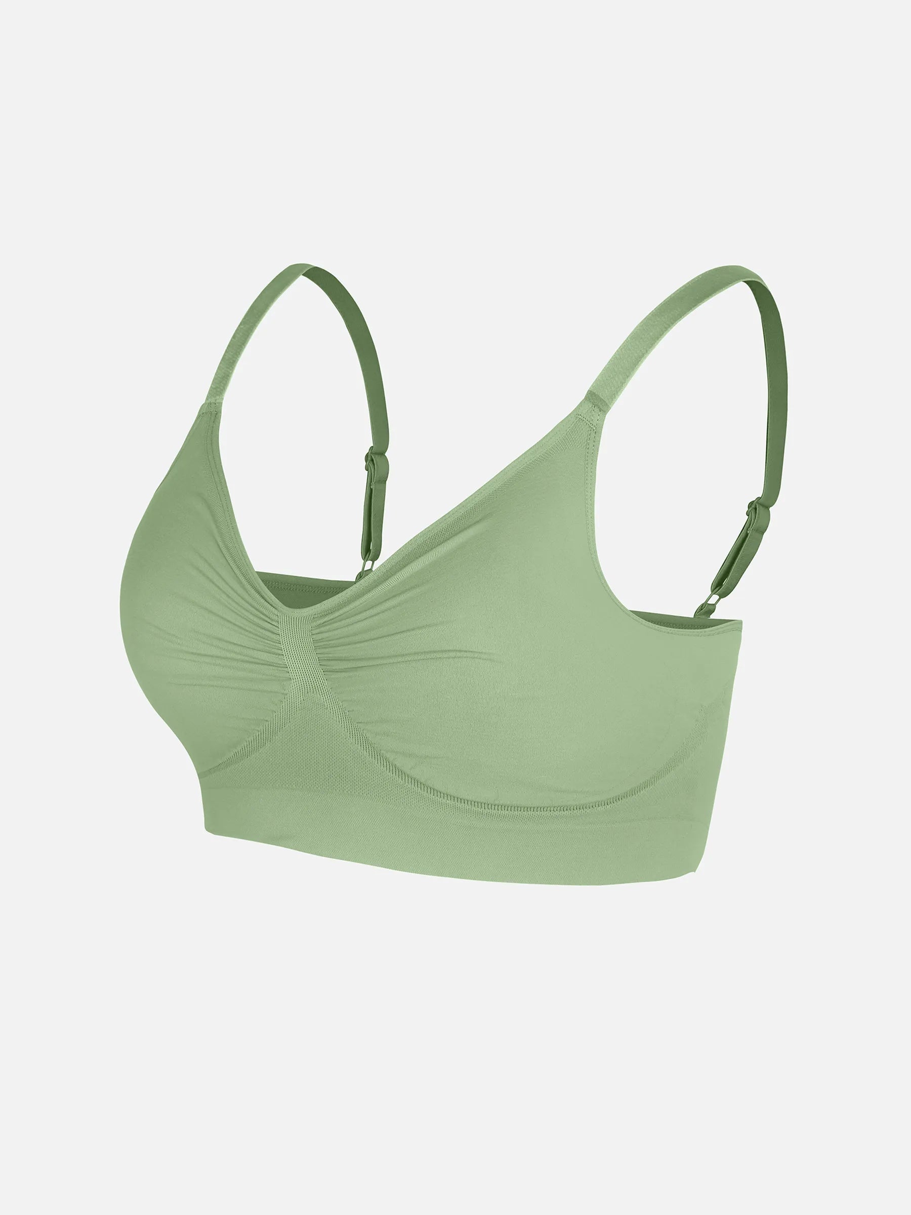 Feelingirl Everyday Wireless Bra Unlined Soft Bra