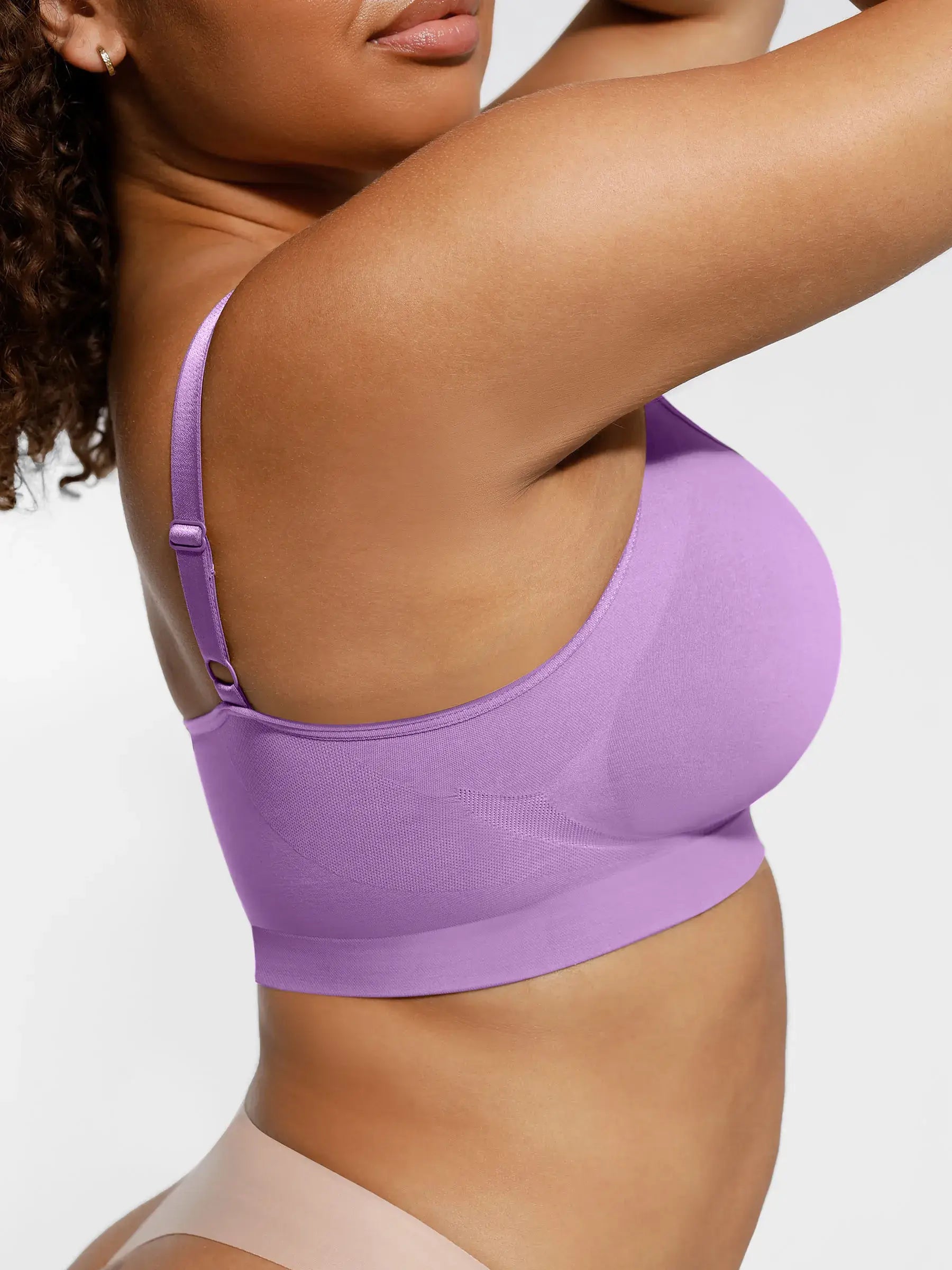 Feelingirl Everyday Wireless Bra Unlined Soft Bra