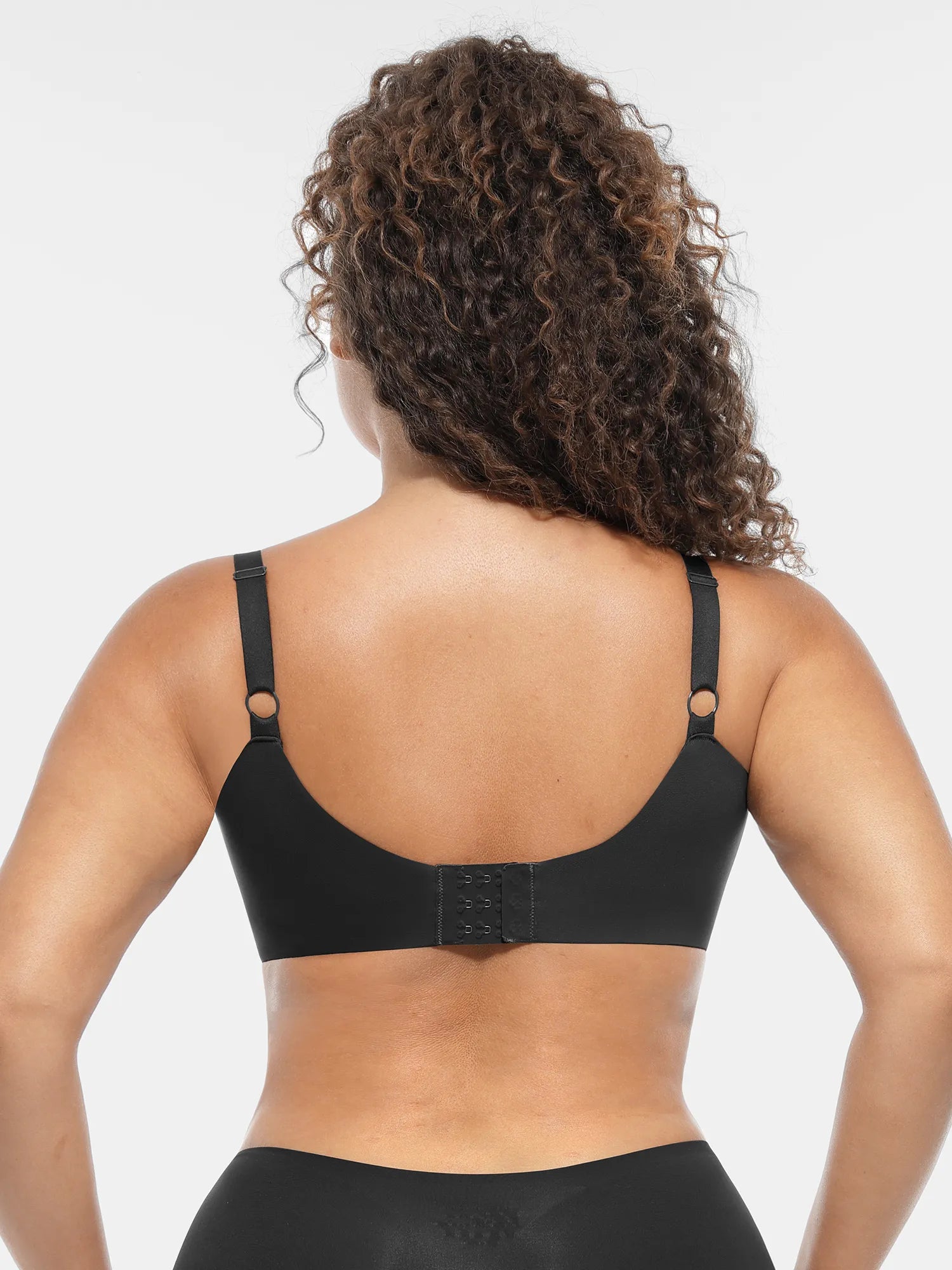 Feelingirl Adjustable Deep V-Neck Underwire Bra