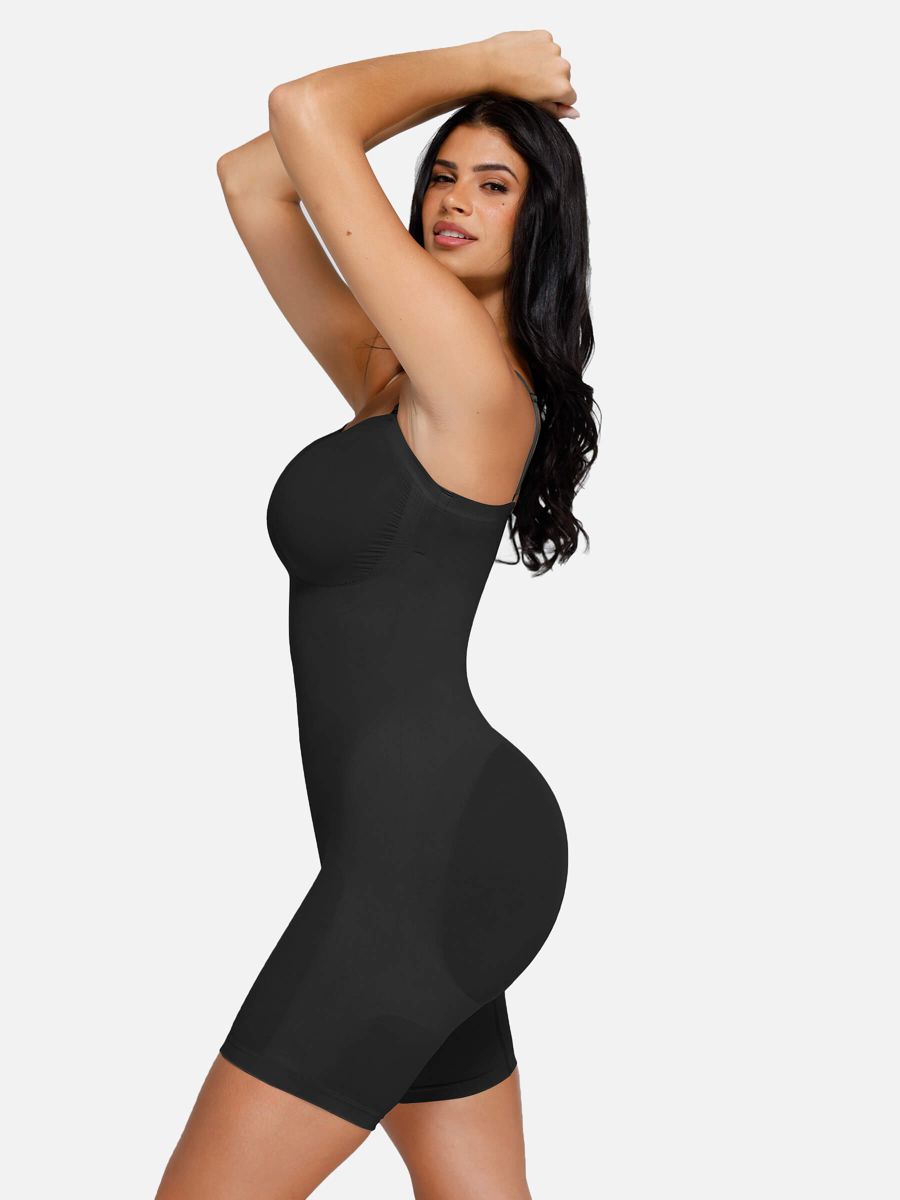 Feelingirl Seamless Strapless Bodysuit with Removable Straps