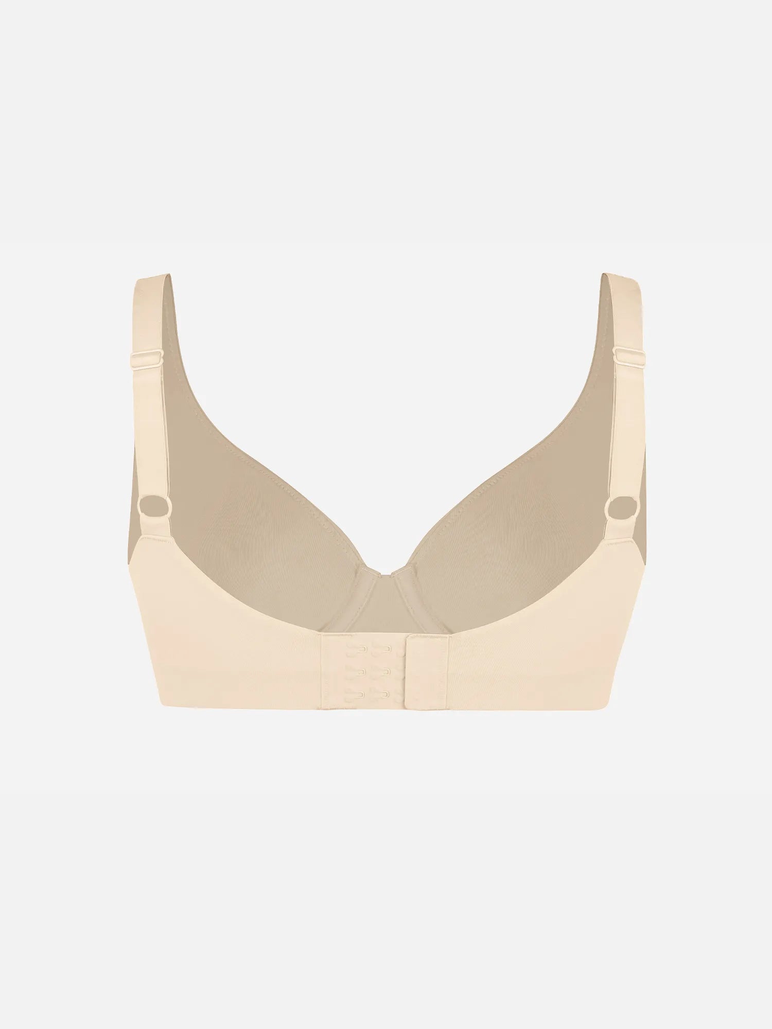 Feelingirl Adjustable Deep V-Neck Underwire Bra