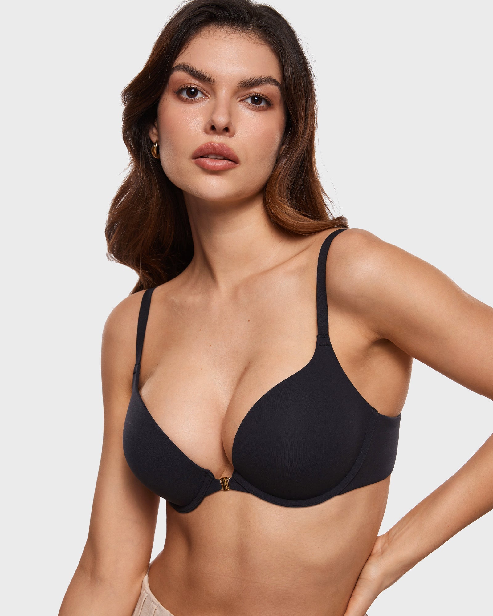 Front Closure T-shirt Bra