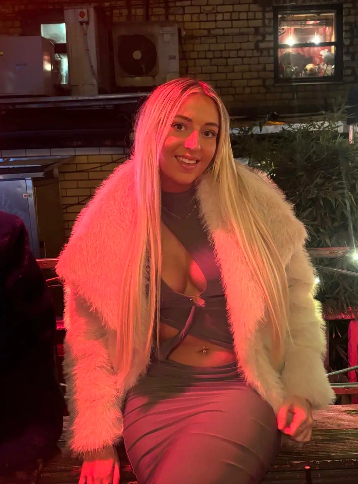 Weekend Away Fur Jacket Chocolate