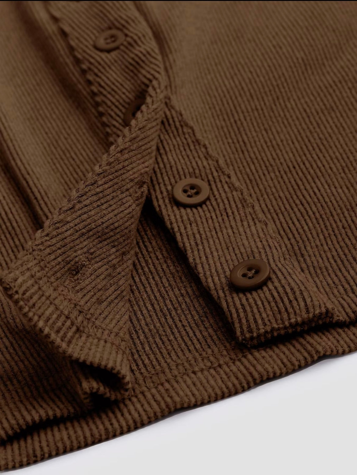 Two-piece Set Women's Solid Button Front Ribbed Crop Top & Elastic Waist Pants, Casual Long Sleeve Round Neck Top & Trousers 2 Piece Set for Spring & Fall, Women's Clothes for Daily Wear