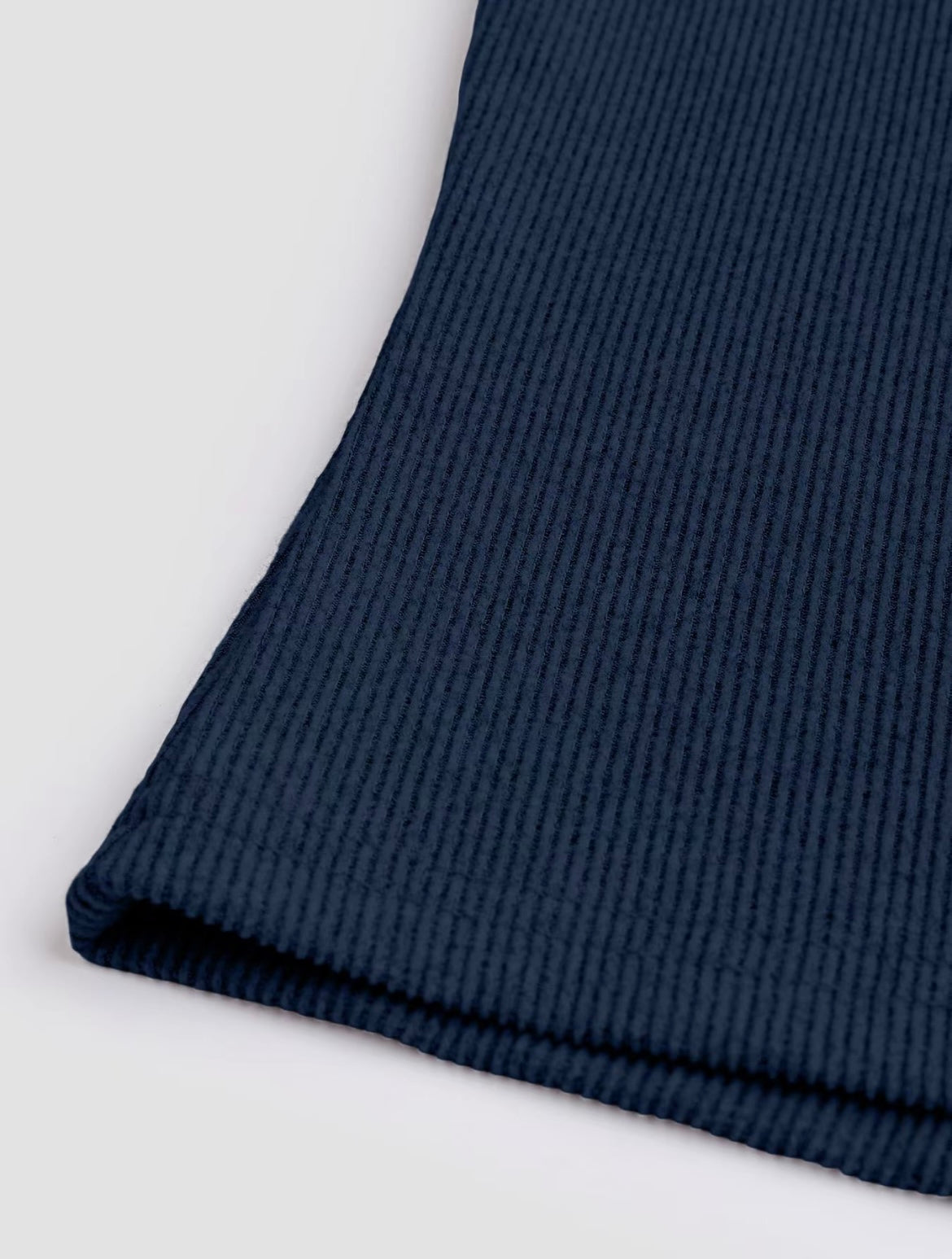 Two-piece Set Women's Solid Button Front Ribbed Crop Top & Elastic Waist Pants, Casual Long Sleeve Round Neck Top & Trousers 2 Piece Set for Spring & Fall, Women's Clothes for Daily Wear