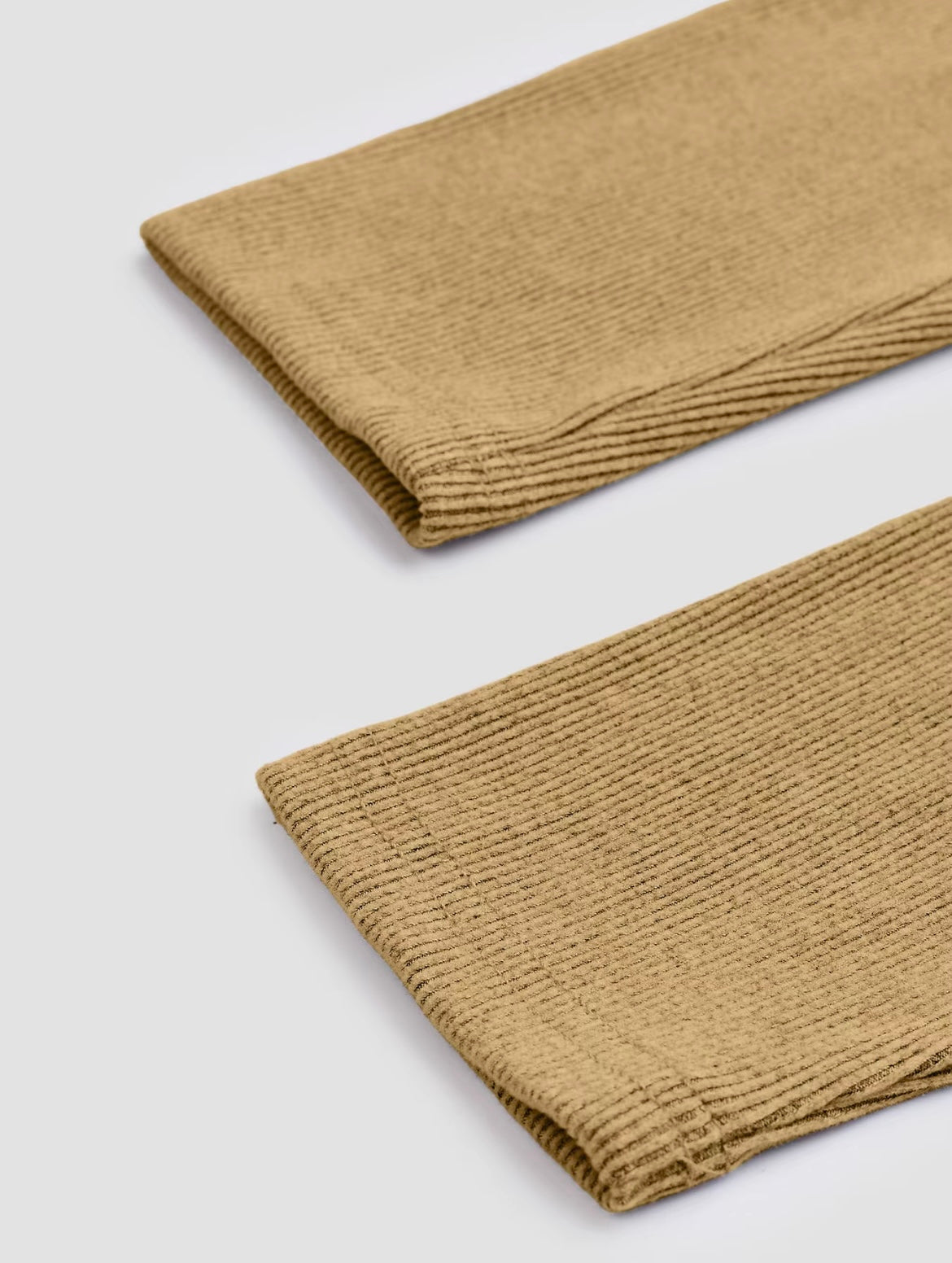 Two-piece Set Women's Solid Button Front Ribbed Crop Top & Elastic Waist Pants, Casual Long Sleeve Round Neck Top & Trousers 2 Piece Set for Spring & Fall, Women's Clothes for Daily Wear