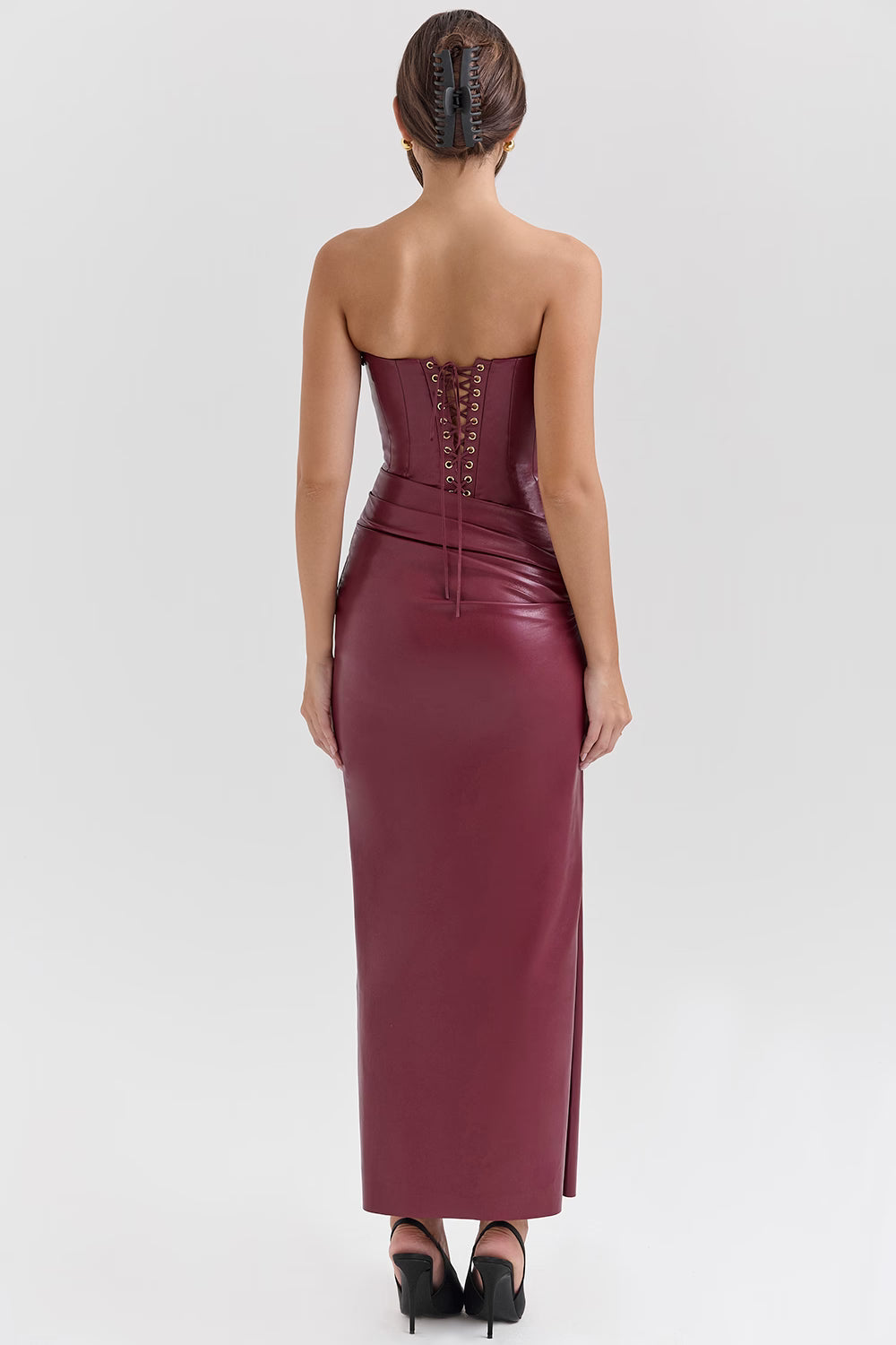 Juliana Maxi Dress - Ruby