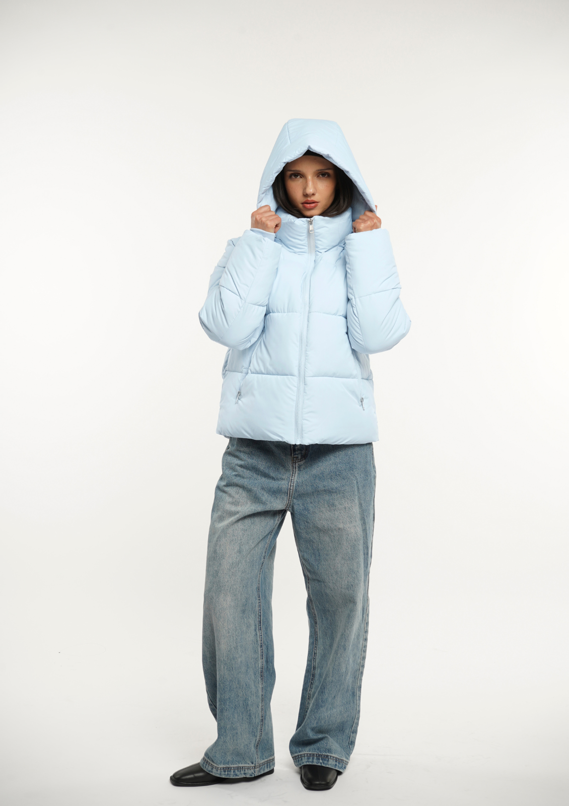 Thermal Puffer Jacket – Removable Hood & Deep Pockets