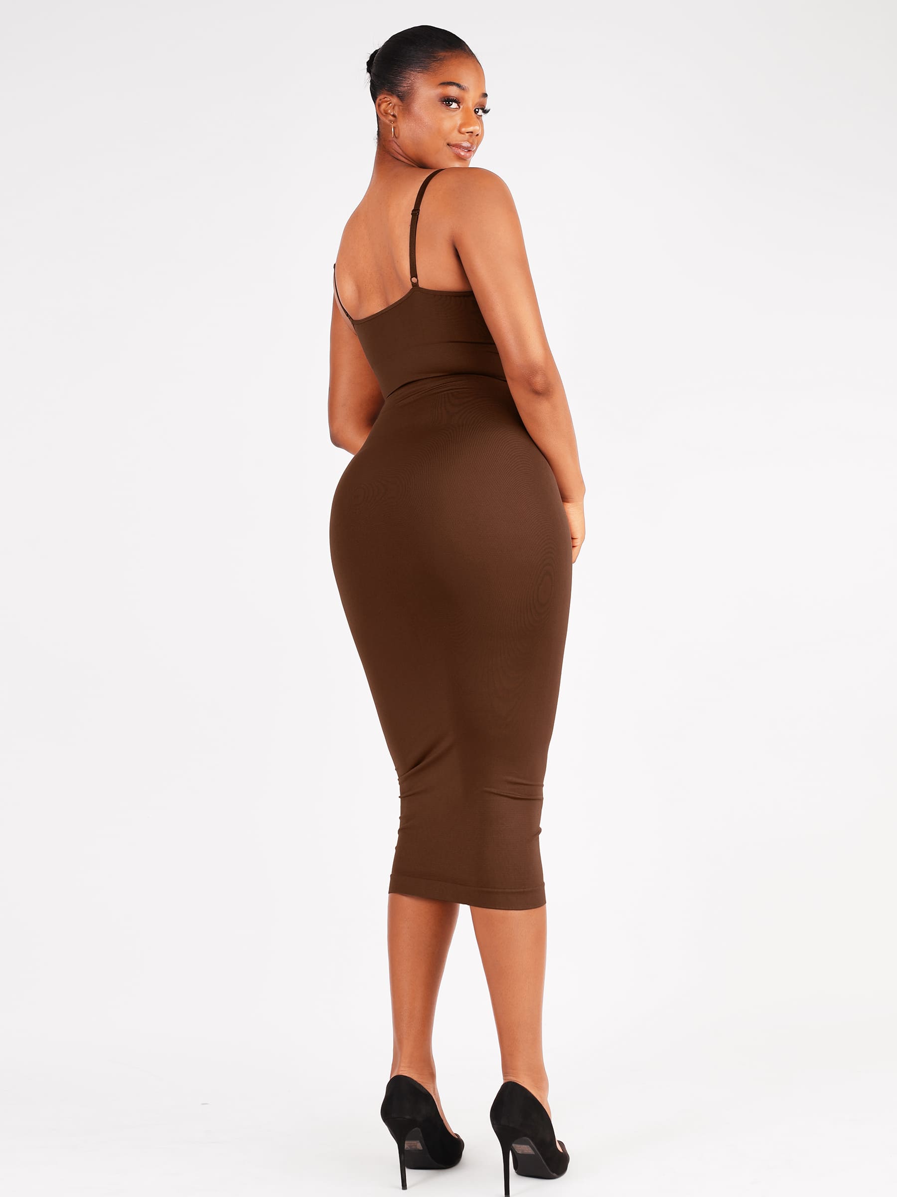 Feelingirl Seamless Midi Body Shaper Dress [BOGO]