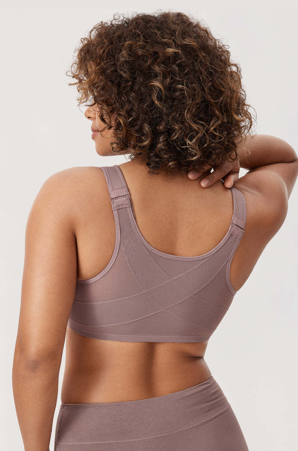 Plunge Back Posture Bra