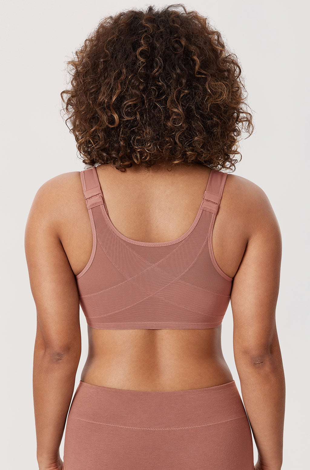 Plunge Back Posture Bra