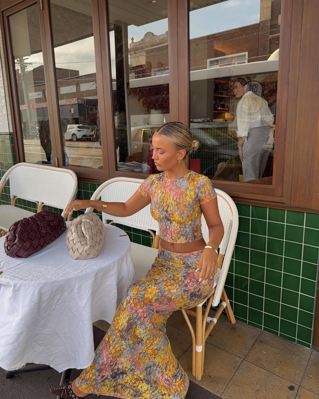 Amaris | Floral Print Two-Piece Set – Vibrant, Feminine, Effortless